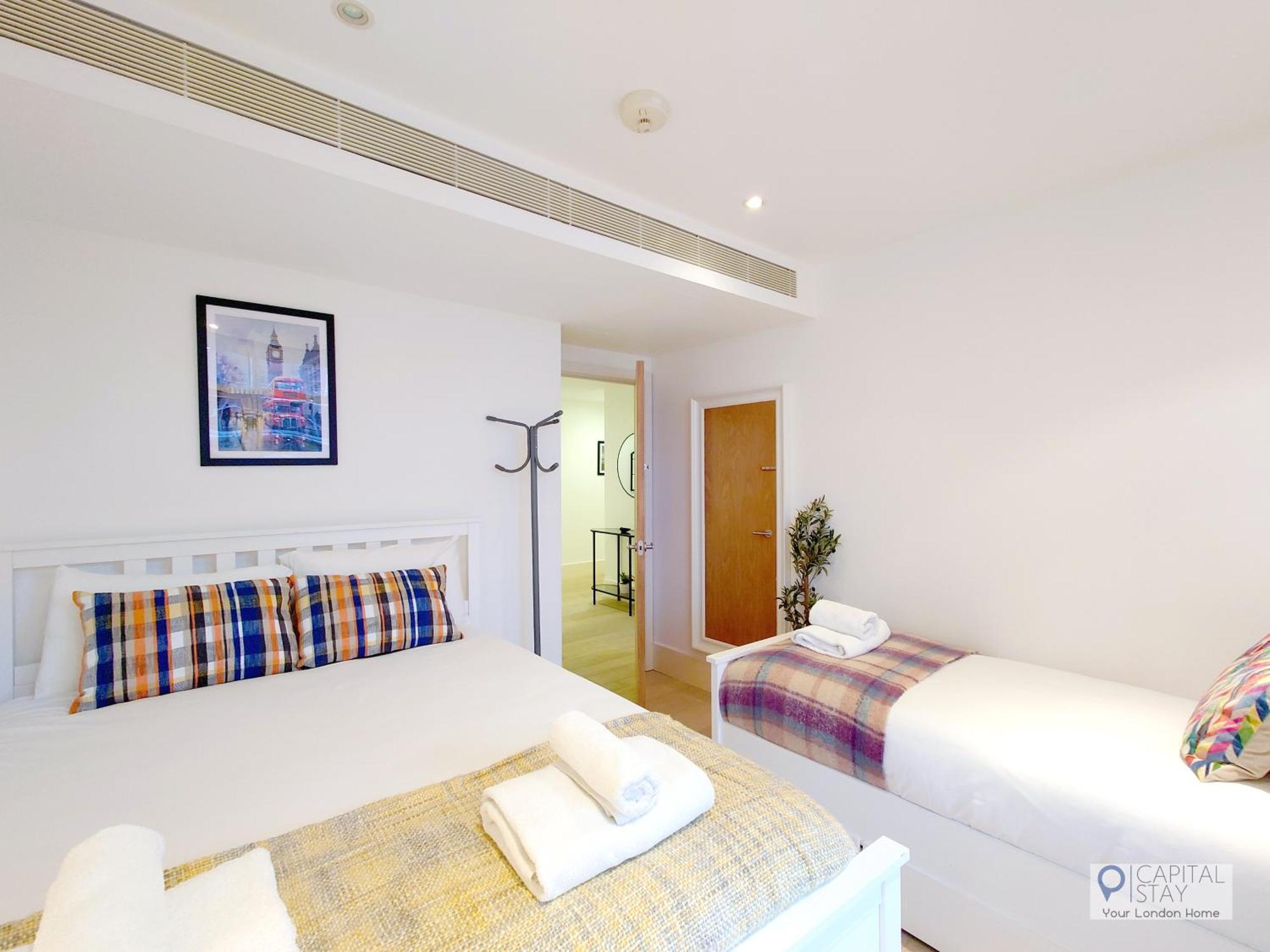 3 Bed Serviced In Battersea - River Views Apartamento