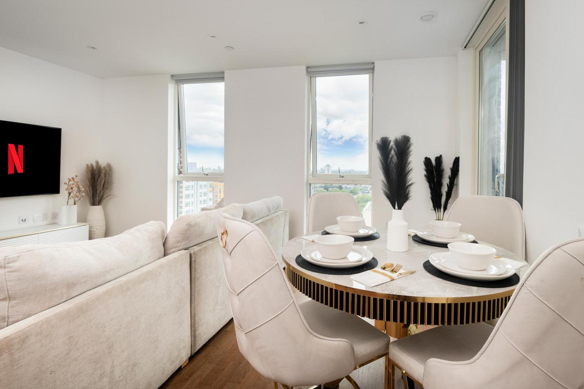Cozy 1 Bedroom Close To Excel Appartement