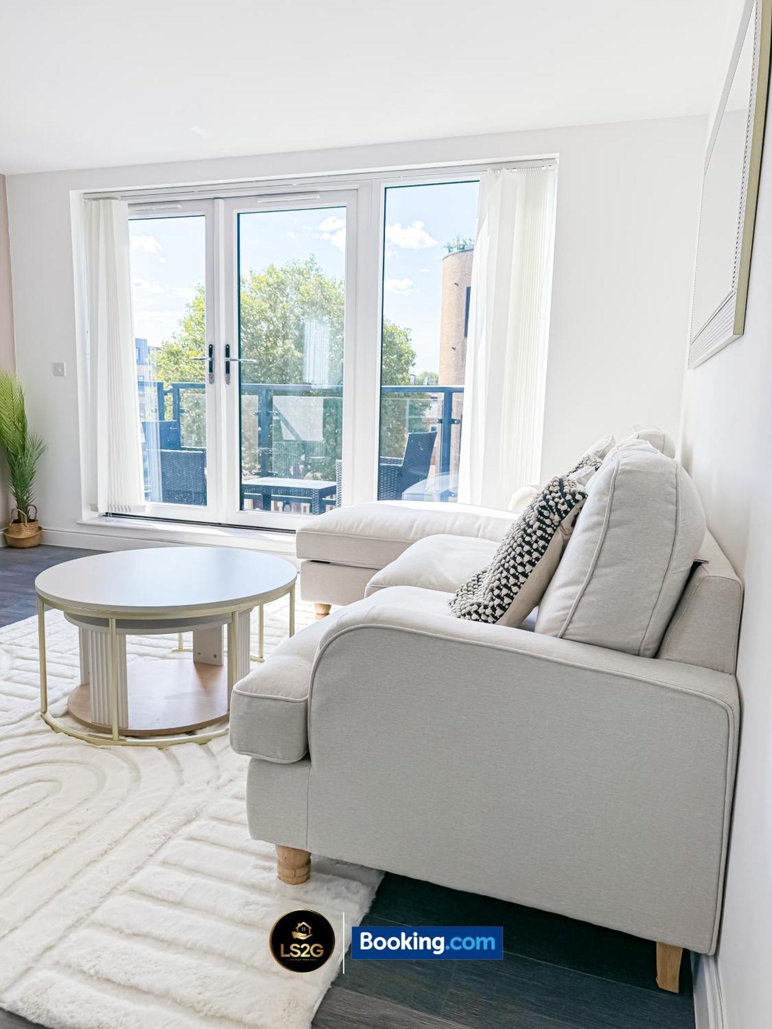 2 Bedroom Flat By Ls2g Short Lets & Serviced Greater With Free Parking Londres