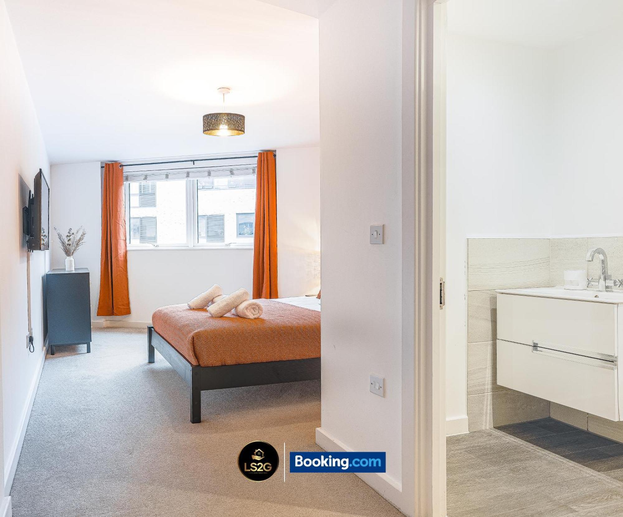 2 Bedroom Flat By Ls2g Short Lets & Serviced Greater With Free Parking Londres