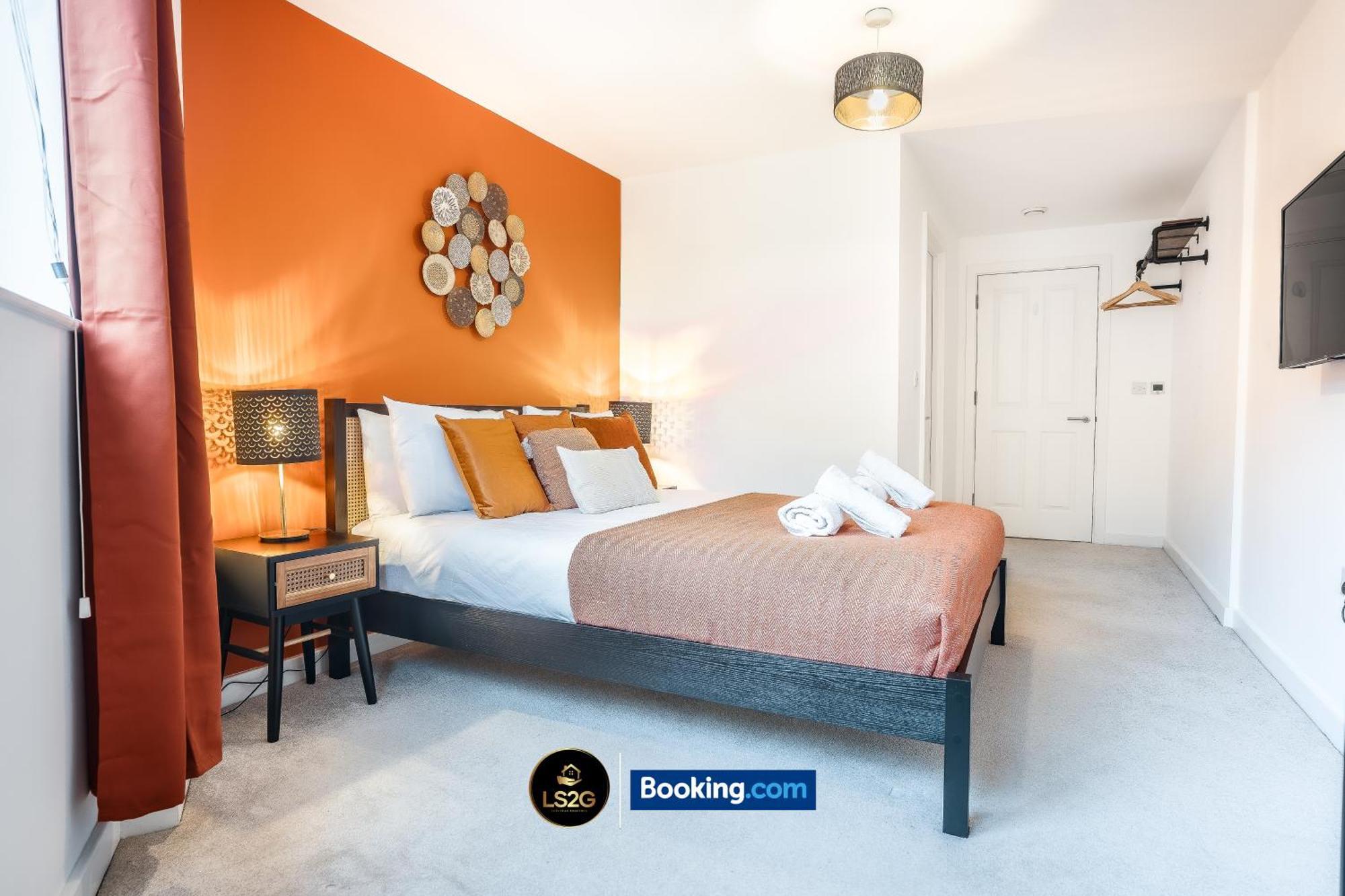 2 Bedroom Flat By Ls2g Short Lets & Serviced Greater With Free Parking Appartement