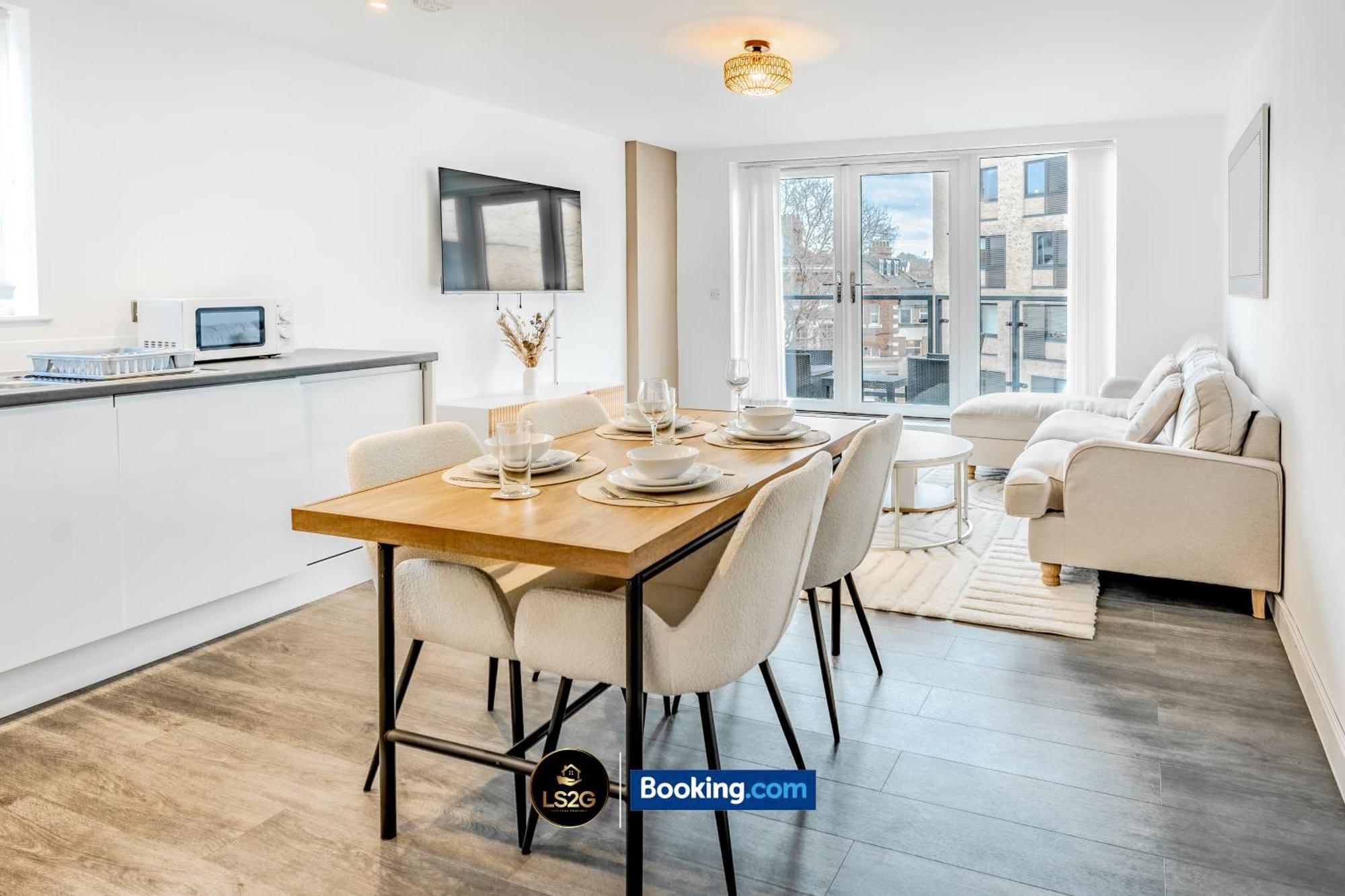 2 Bedroom Flat By Ls2g Short Lets & Serviced Greater With Free Parking Appartement Londres