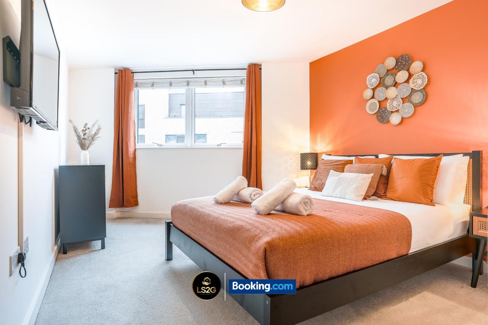 2 Bedroom Flat By Ls2g Short Lets & Serviced Greater With Free Parking * Londres