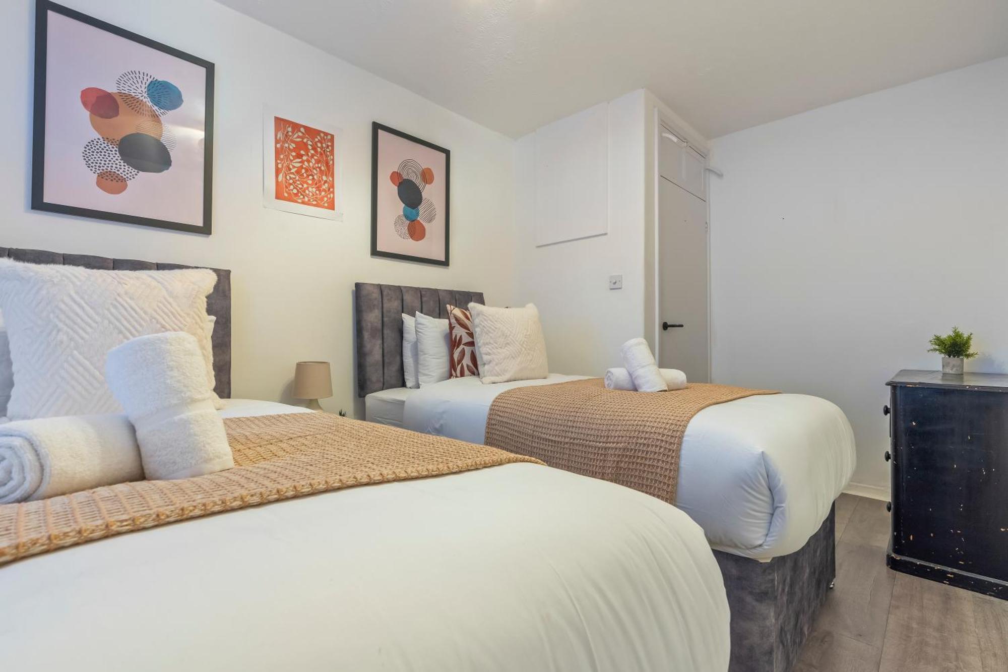 Stylish 2bed Fulham, Wifi, Parking