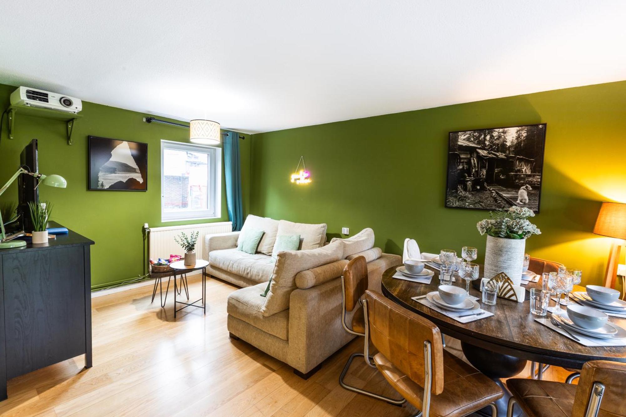 20 Percent Off -Promo Genius Offers-Citycenter Londonbridge Apartment With Parking-Wifi-Sleeps7-4Beds-Netflix-Family!