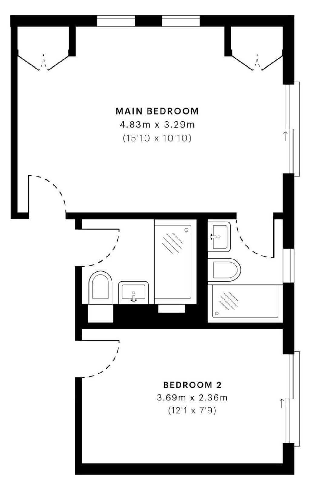 Séjour chez l'habitant Bedroom In My Seven Dials In Covent Garden Just A Minute's Walk From Soho *