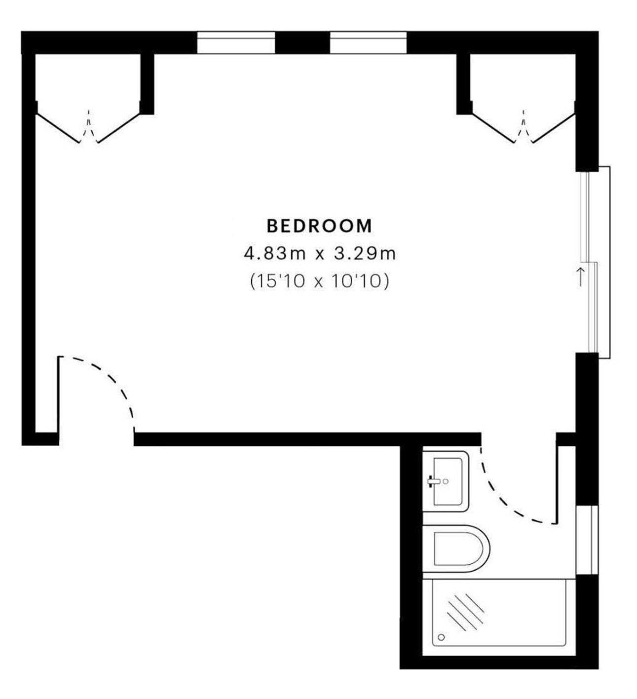 Bedroom In My Seven Dials In Covent Garden Just A Minute's Walk From Soho * Londres