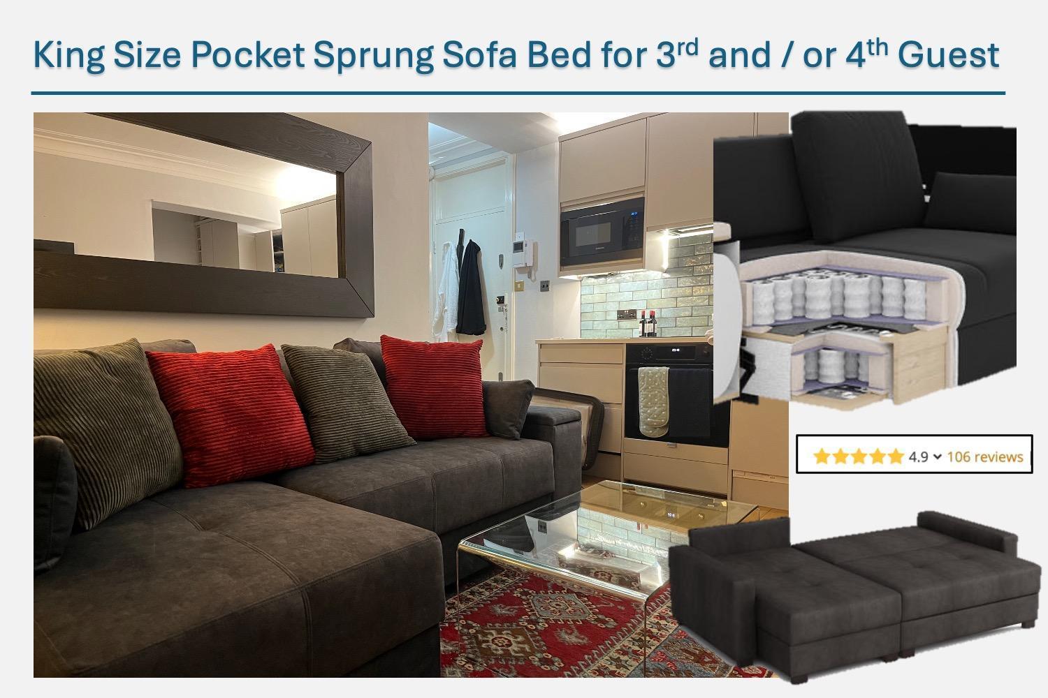 Modern Quiet 1 Bed Flat -mayfair Appartement Londres