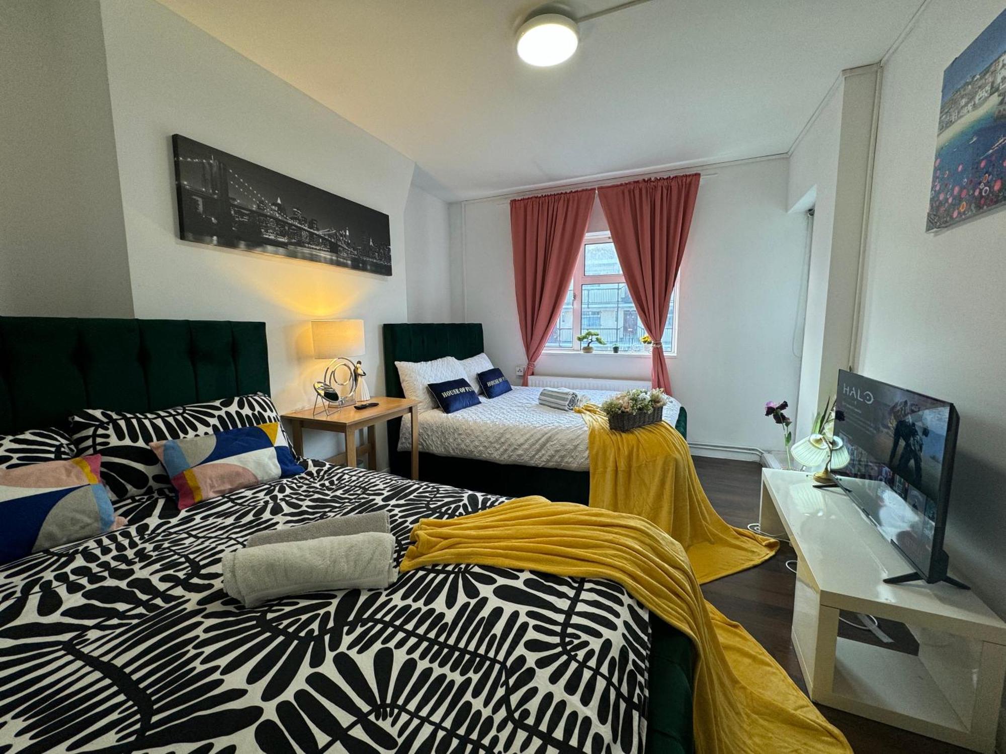 Apartamento Lovely 1bedroom For 6ppl In Whitechapel, 1min Away To Dlr Station