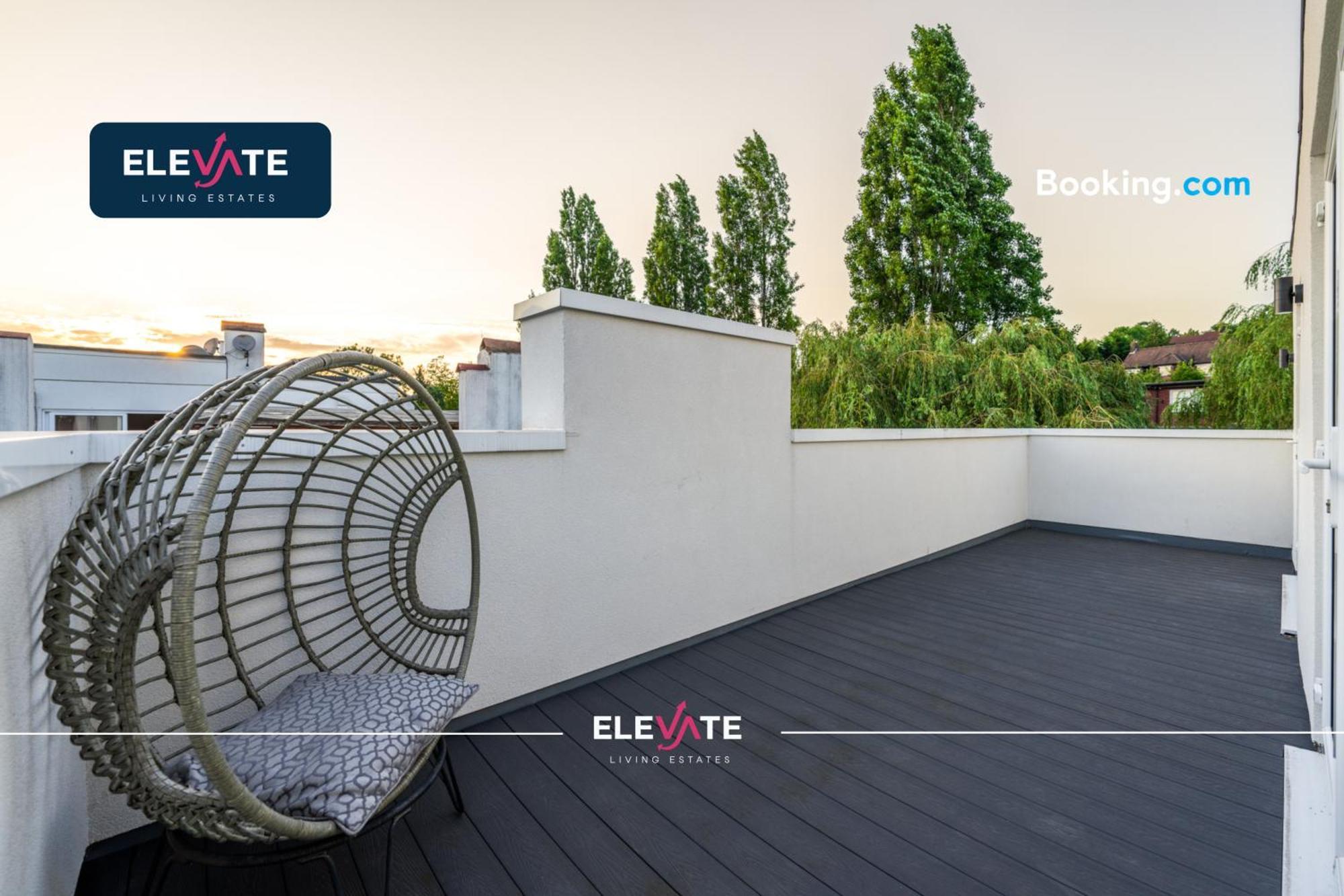 Exclusive Deals L Last-minute Escape L 1 X Super King Bed And 3 Single Beds L Wembley Stadium Location, Free Parking, Sleeps 8 L Elevate Living Estates Short Lets & Serviced Wembley Appartement *