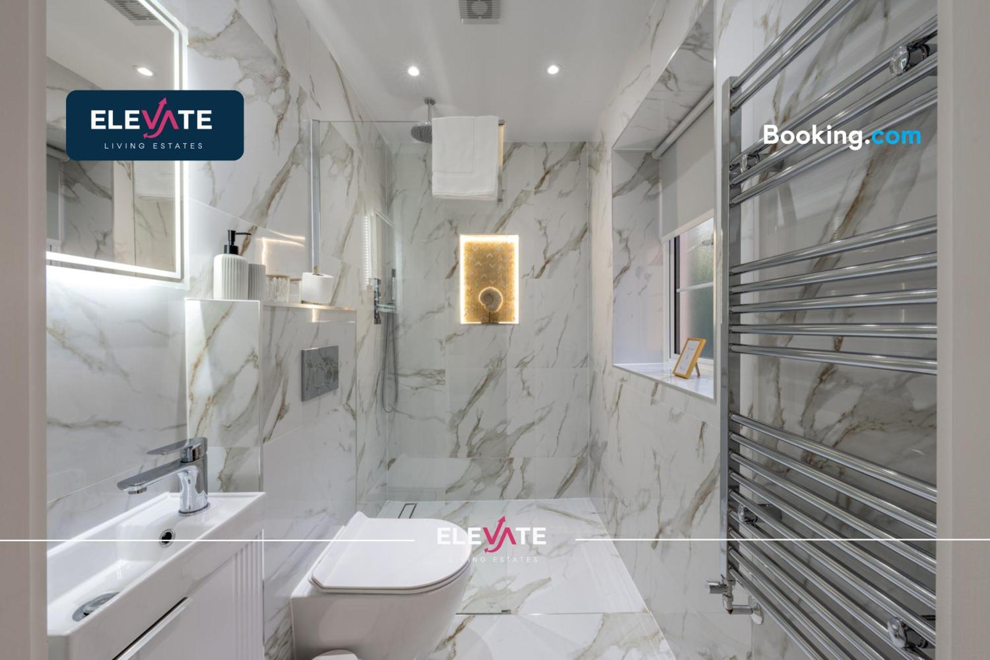 Exclusive Deals L Last-minute Escape L 1 X Super King Bed And 3 Single Beds L Wembley Stadium Location, Free Parking, Sleeps 8 L Elevate Living Estates Short Lets & Serviced Wembley Appartement *