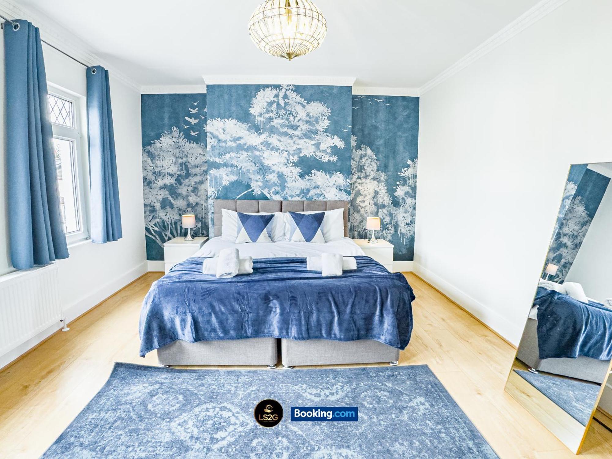 Сasa de vacaciones Stunning House By Ls2g Short Lets & Serviced Greater With Free Wifi