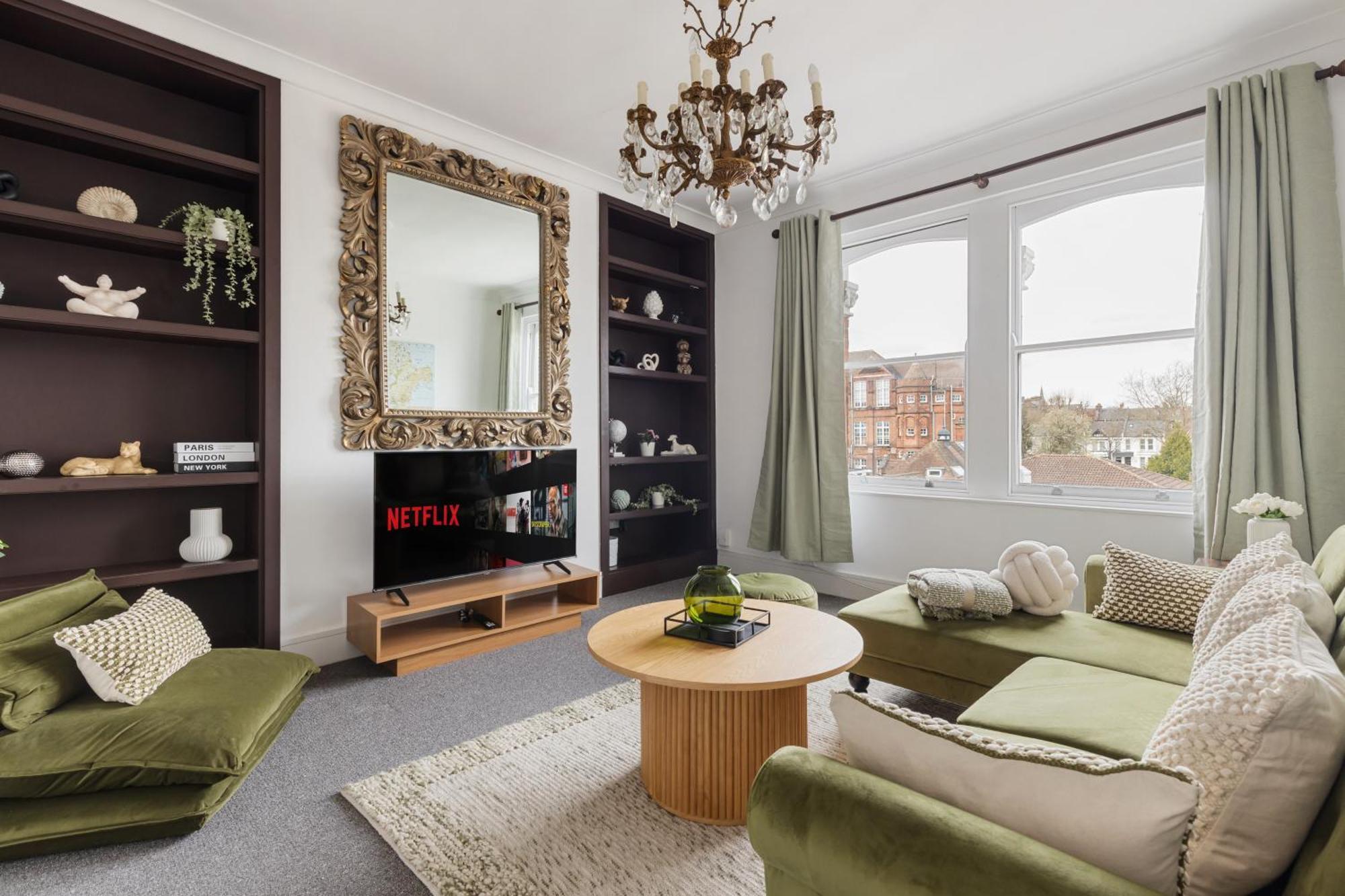 Appartement Modern 3br In London, Huge Terrace & Sleeps 10 *