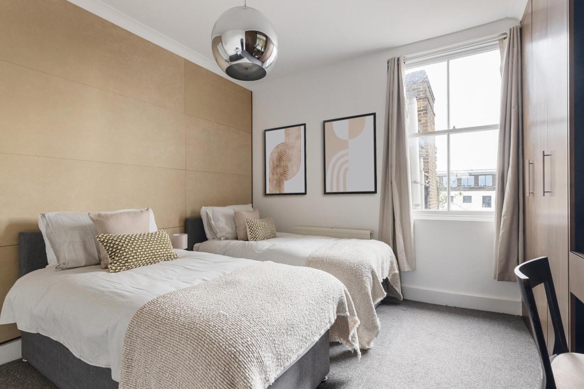 Appartement Modern 3br In London, Huge Terrace & Sleeps 10 *