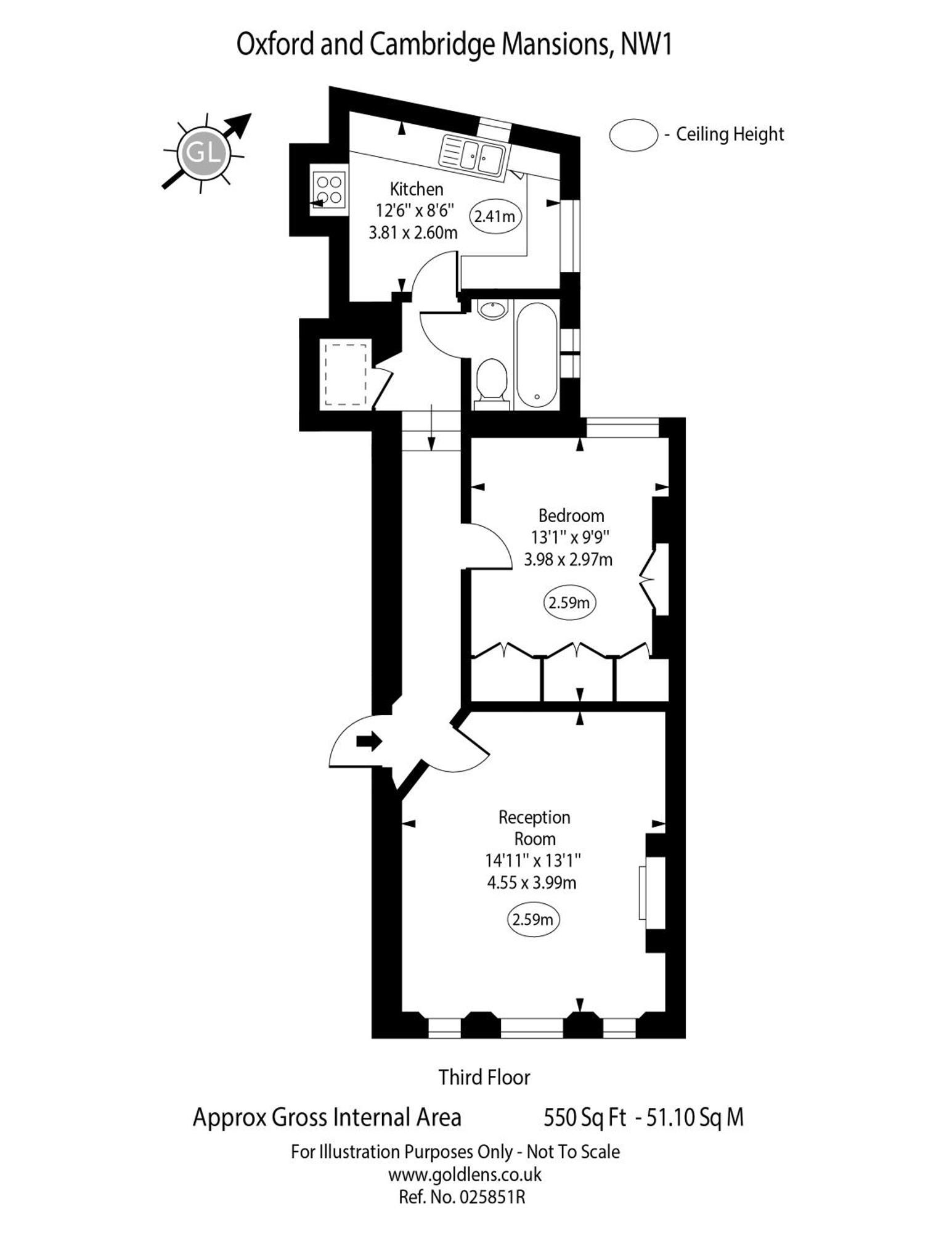 Apartamento Luxury One Bedroom Londres