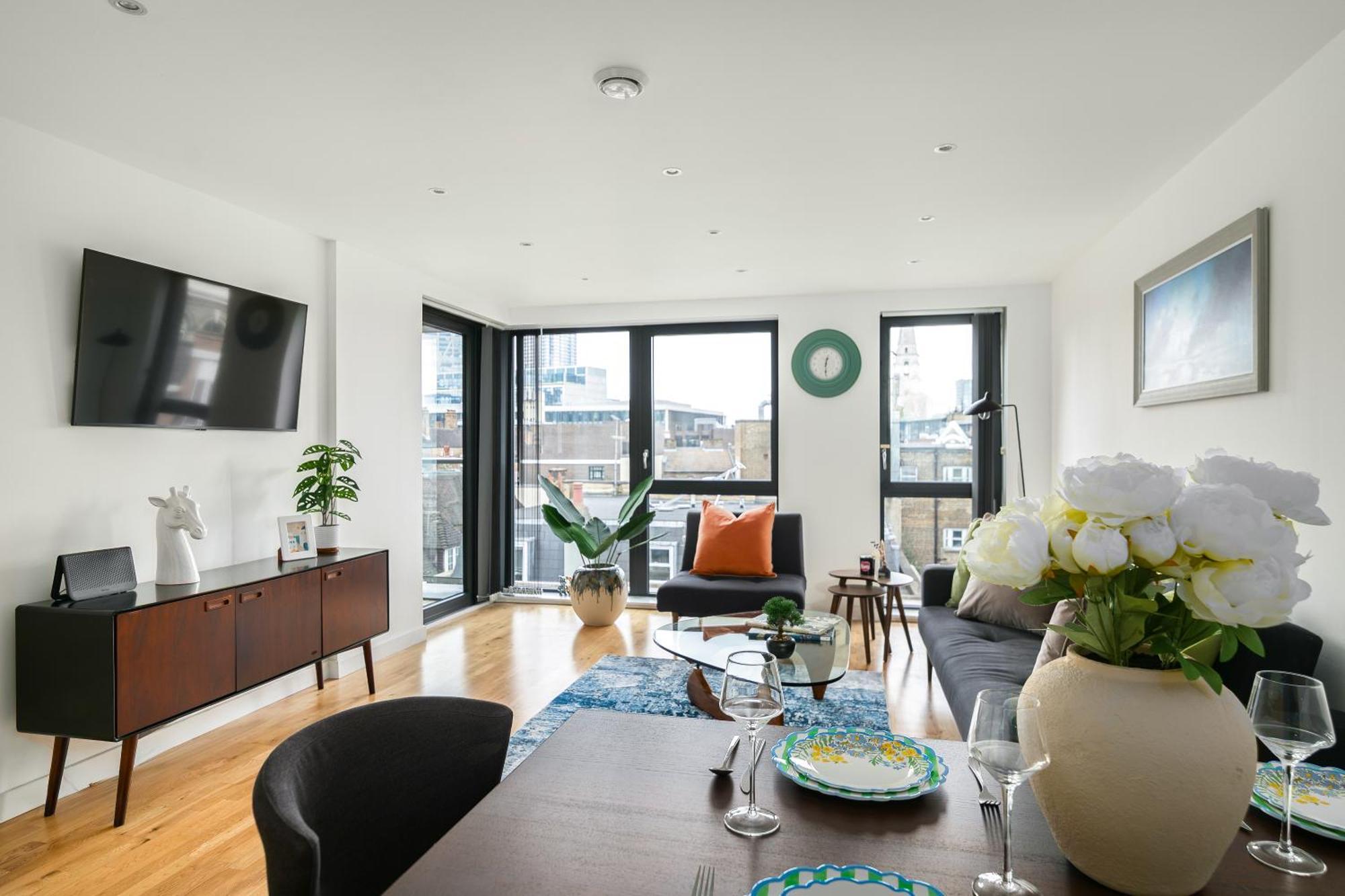 Apartment City Of London 2Br Penthouse With Stunning Terrace Views