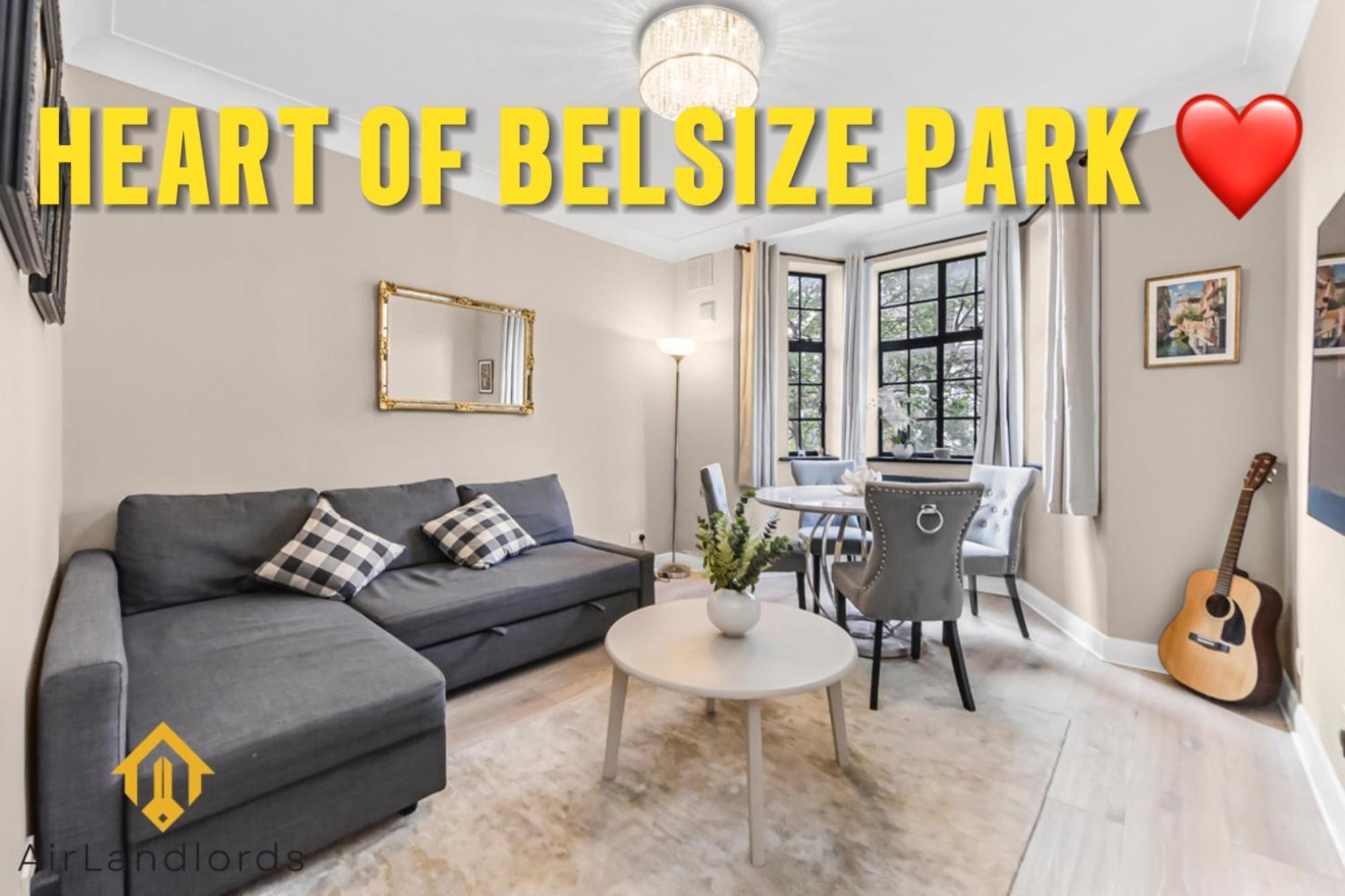 Apartamento Stylish 3-bedroom Flat In Belsize Park Perfect For Families Business Trips! *