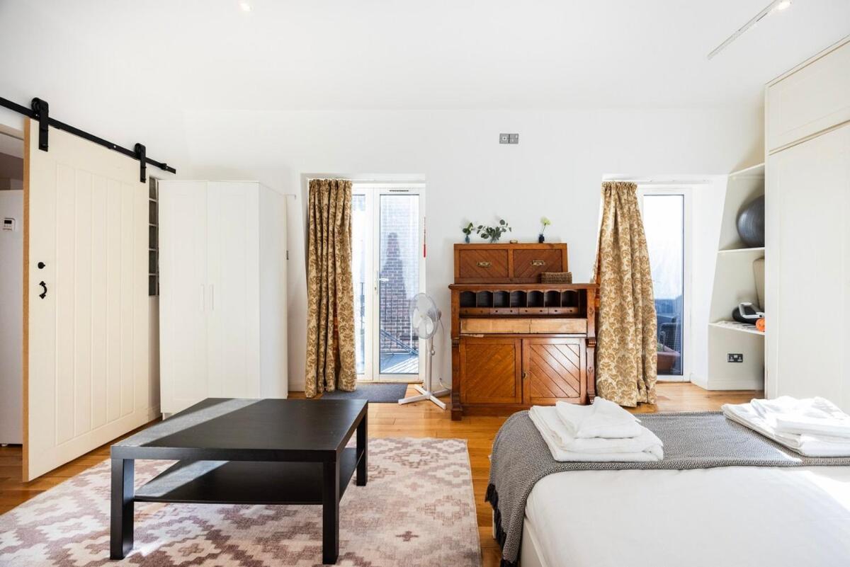 Near Kings Cross,2bd Private Balcony, Easy Grocery Apartamento *