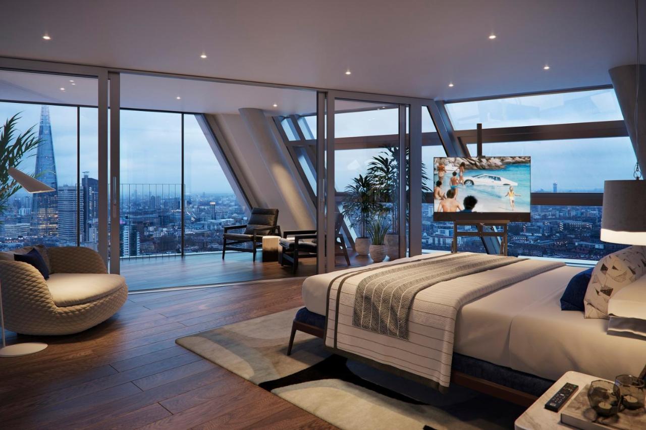 Skyline View Cb Platinum Penthouses Next To Eye Appartement Londres