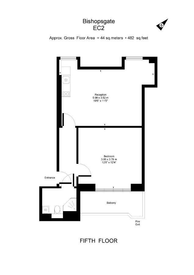 Casa de férias 5, 48 Bishopsgate By Living
