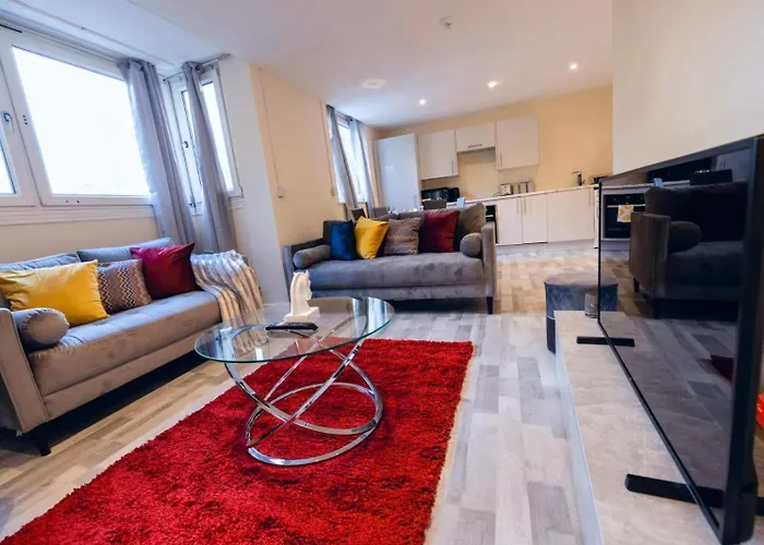 3 Bedroomflat-Free Parking-Wifi-Parking-8People