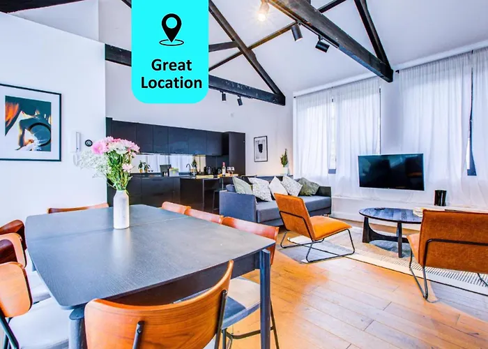 Stunning Penthouse Apartment Close To Queen\'S Park - Mega Fast Internet