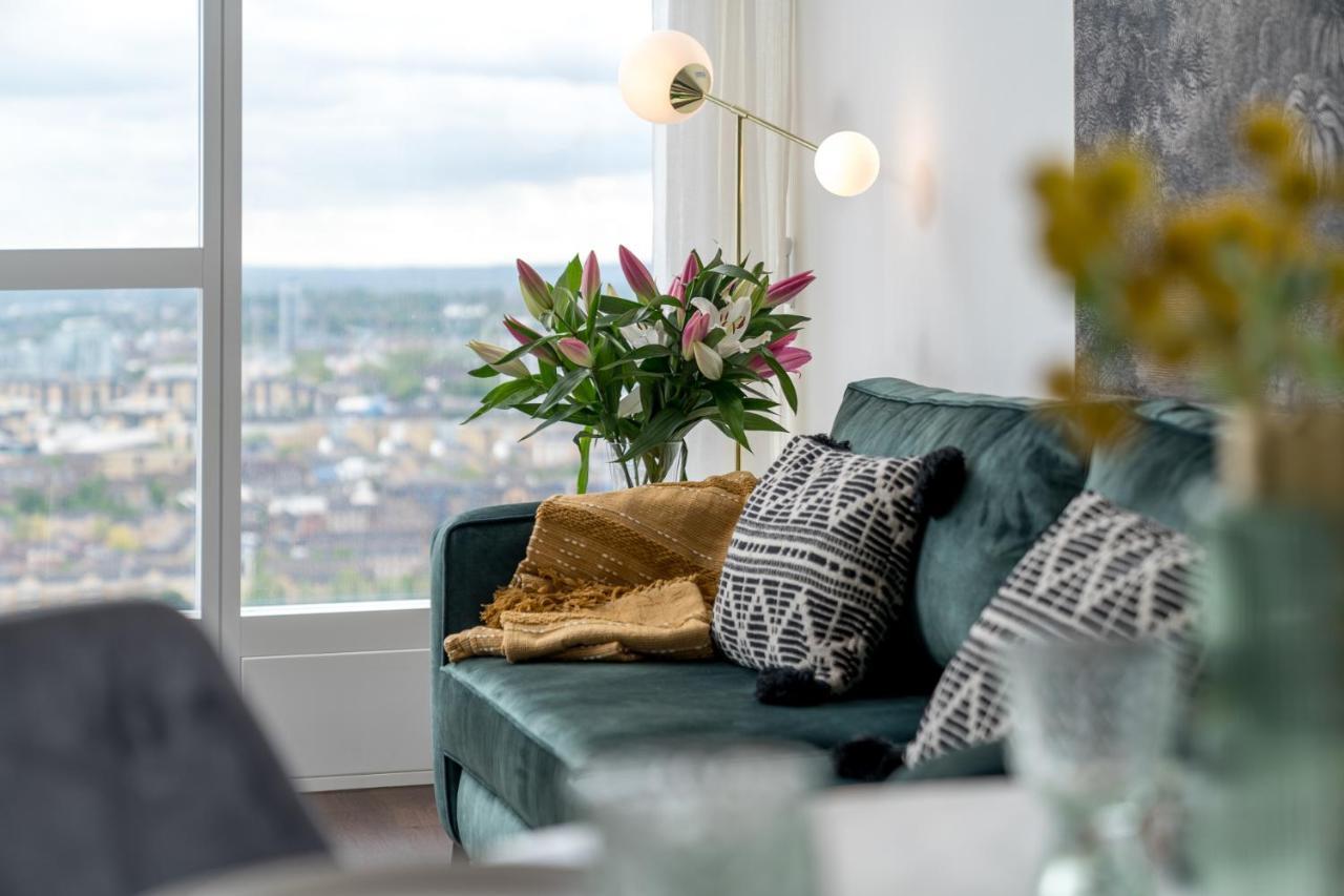 Apartamento Luxurious Spacious 2bed Skyline River Views By Canary Wharf Londres