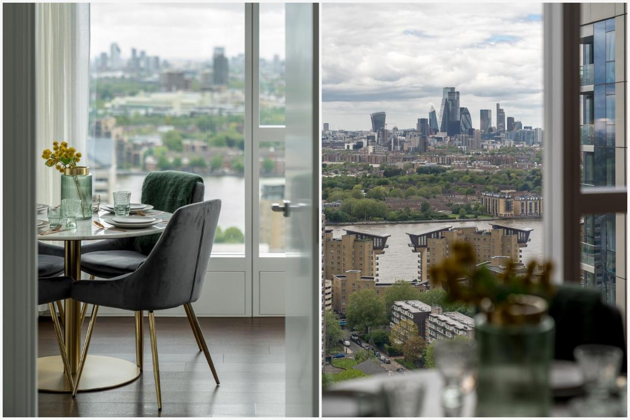 Apartamento Luxurious Spacious 2bed Skyline River Views By Canary Wharf