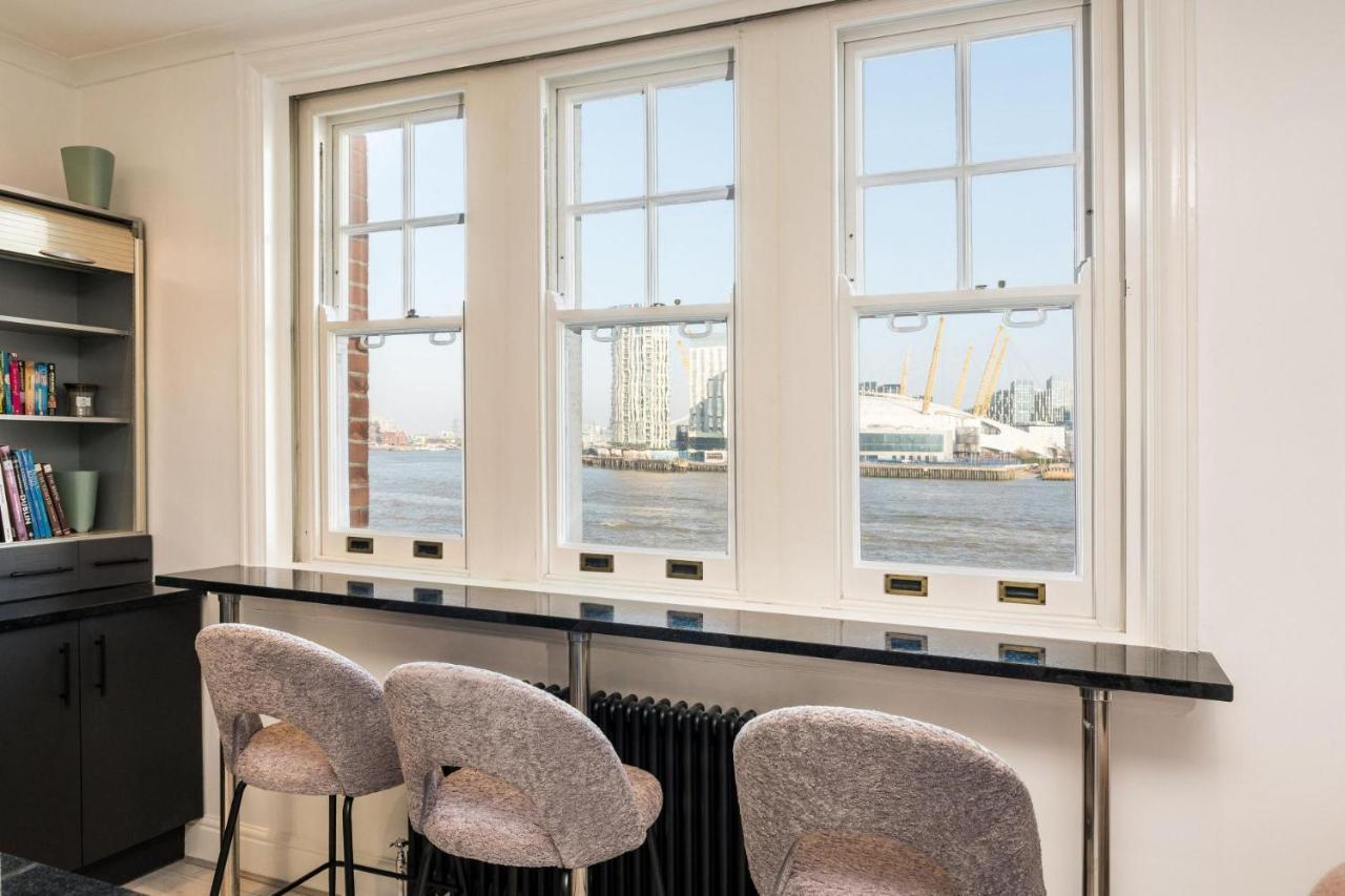 Appartement Stunning 3bd Riverside Flat Communal Roof Terrace Londen