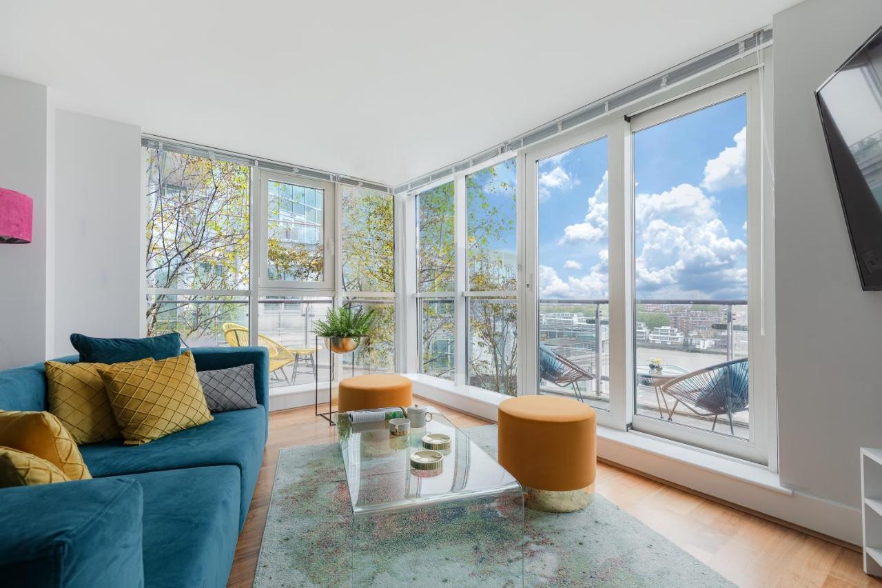 Apartment Huge Thames View Luxxe Nomad Design *