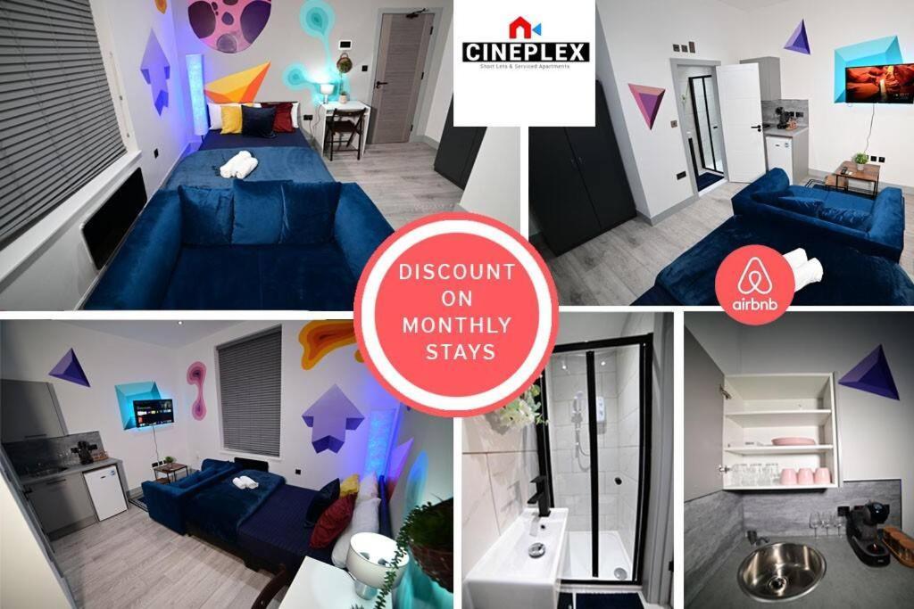 Cheerful 1bed Studio Flat With Netflix And Wi-fi By Cineplex Short Lets & Serviced * Londres