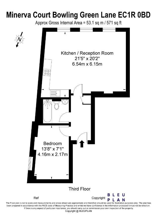 Mulberry Flat 5 - One Bedroom 3rd Floor By Living Hébergement de vacances Londres