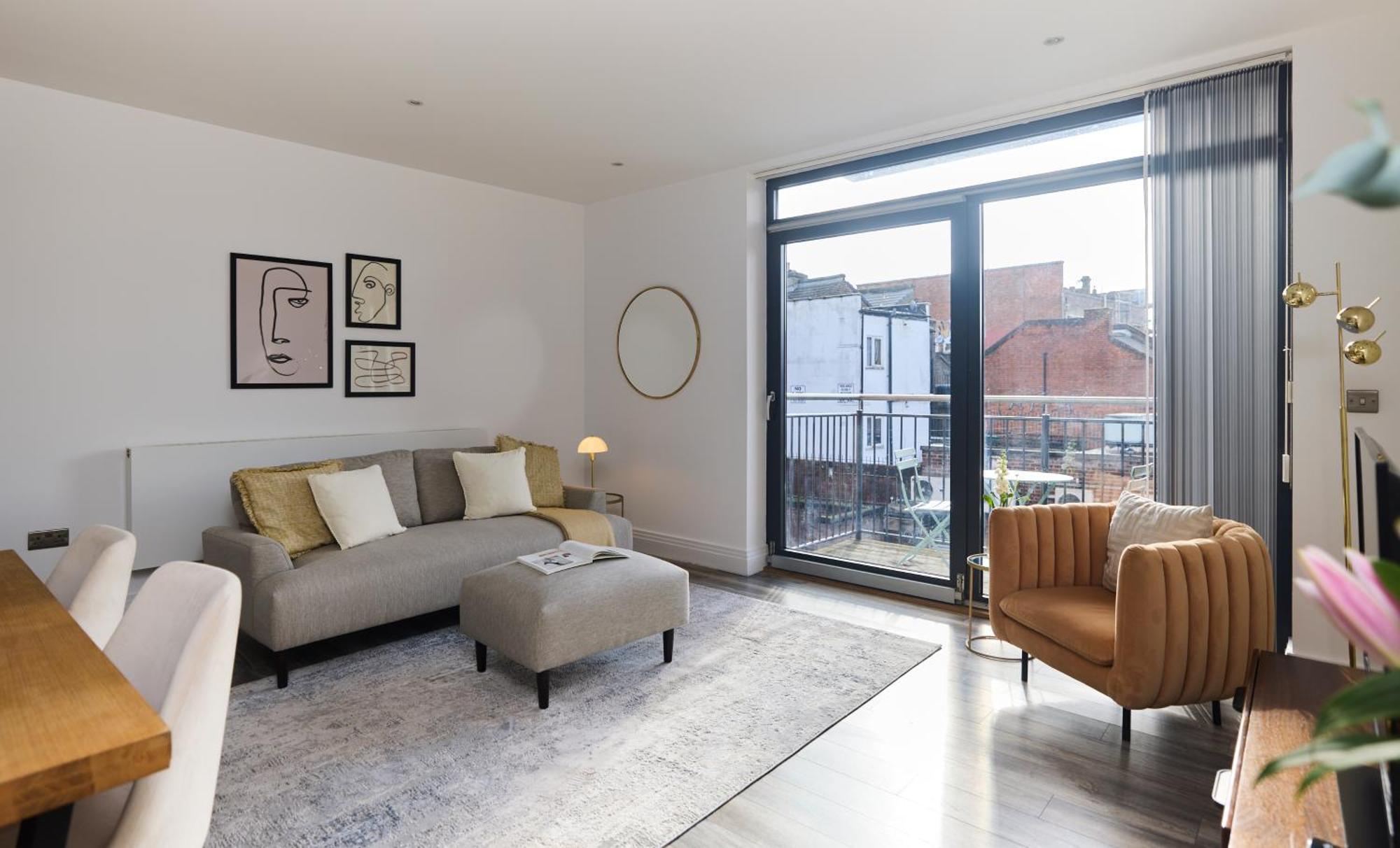 Apartment The Harlesden Place - Modern 3bdr Flat With Balcony