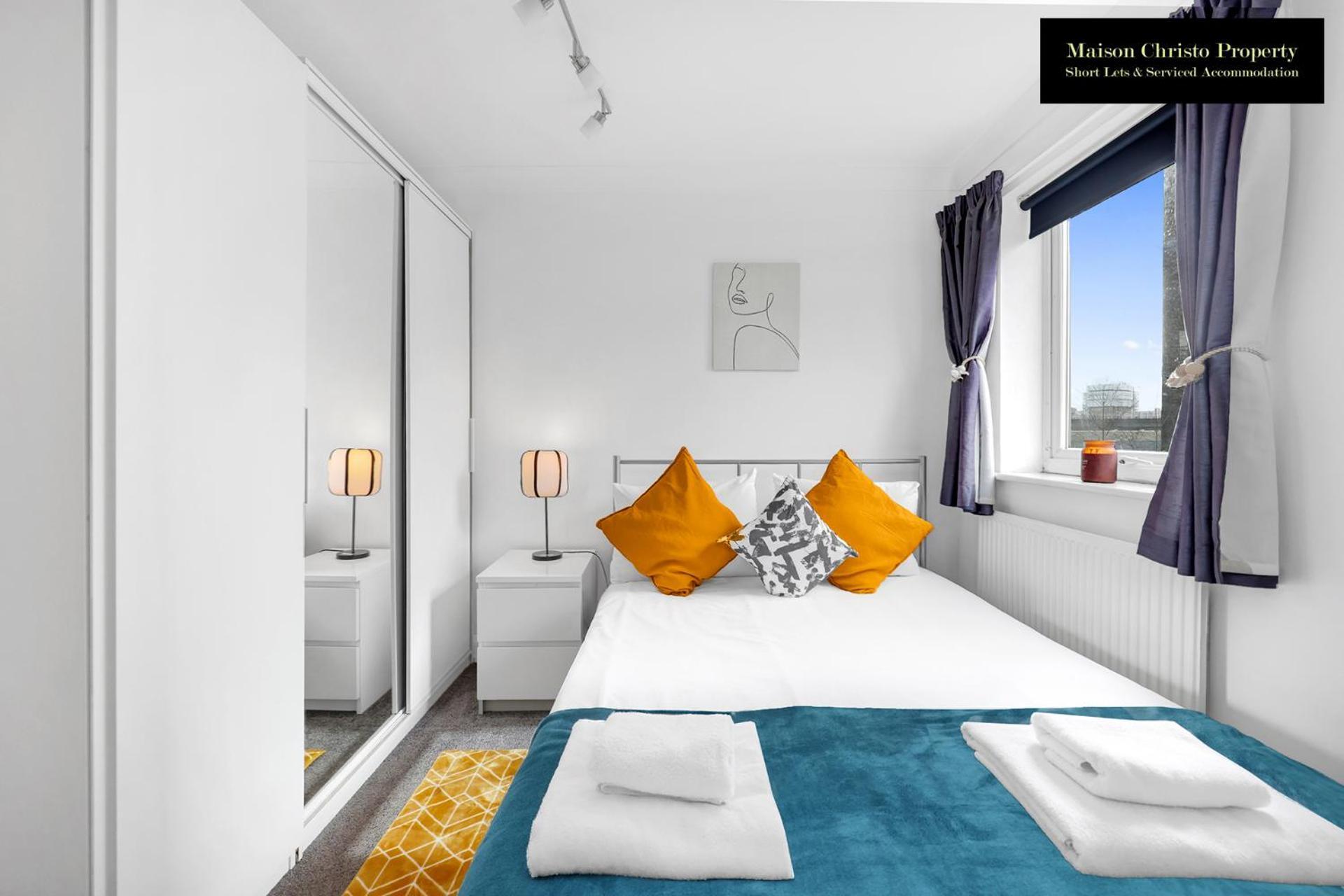 Appartement Caraway Heights 2bedroom Sleeps 6 In Canary Wharf, Free Parking, Near Excel, O2 & Airport By Maison Christo Short Lets & Serviced *