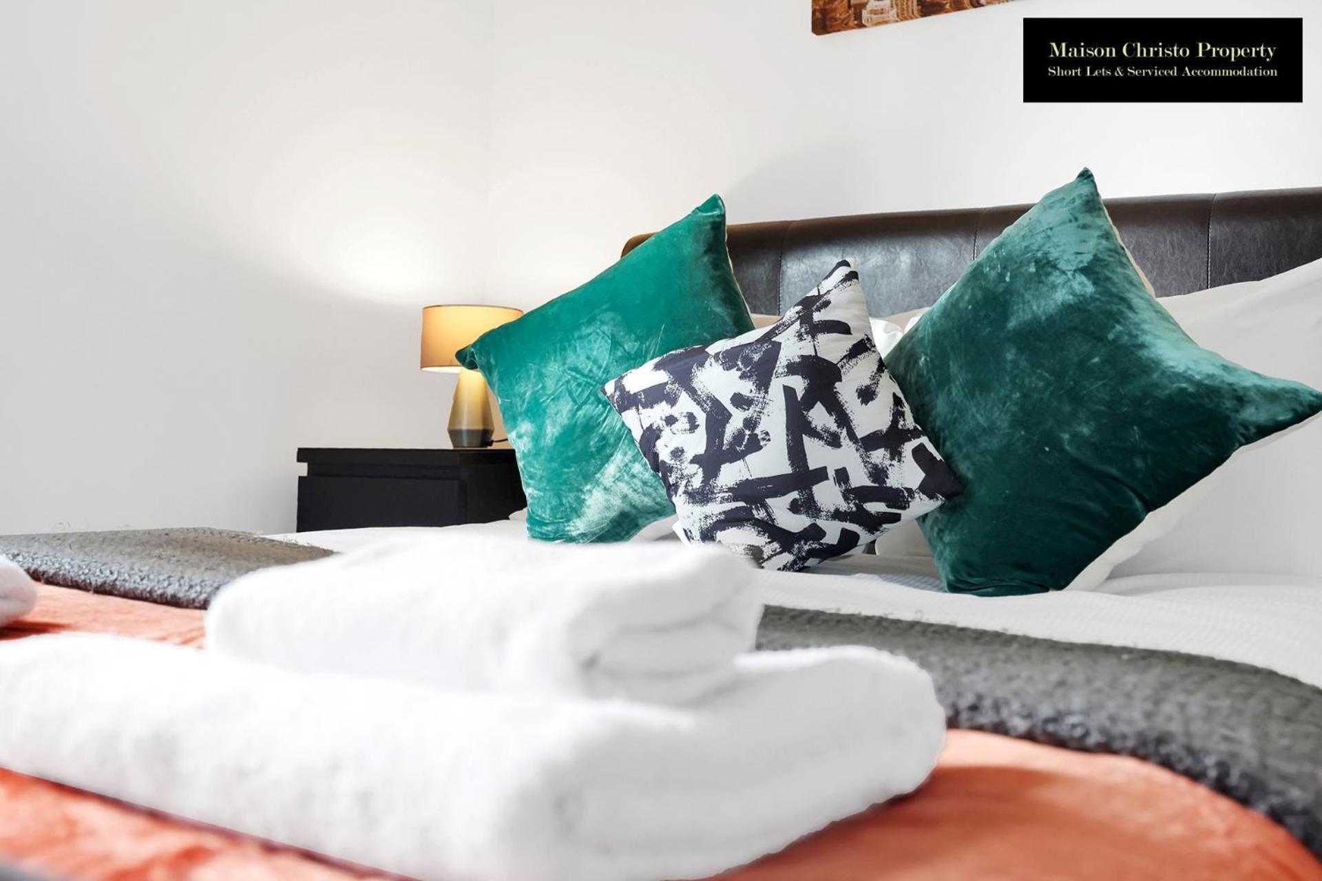 Appartement Caraway Heights 2bedroom Sleeps 6 In Canary Wharf, Free Parking, Near Excel, O2 & Airport By Maison Christo Short Lets & Serviced