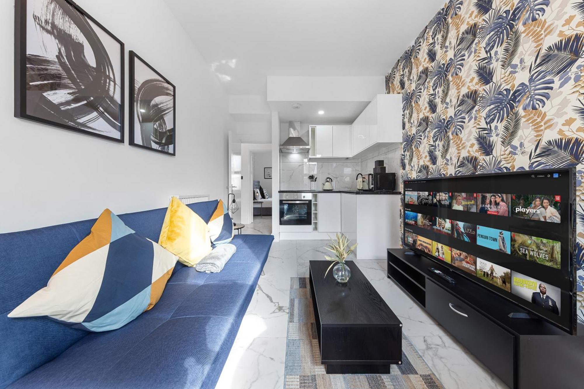 Modern 2 Bed - Sleeps 5 - Near Zoo, Camden Market, Primrose Hill - Central - Nw3 Finchley Road London
