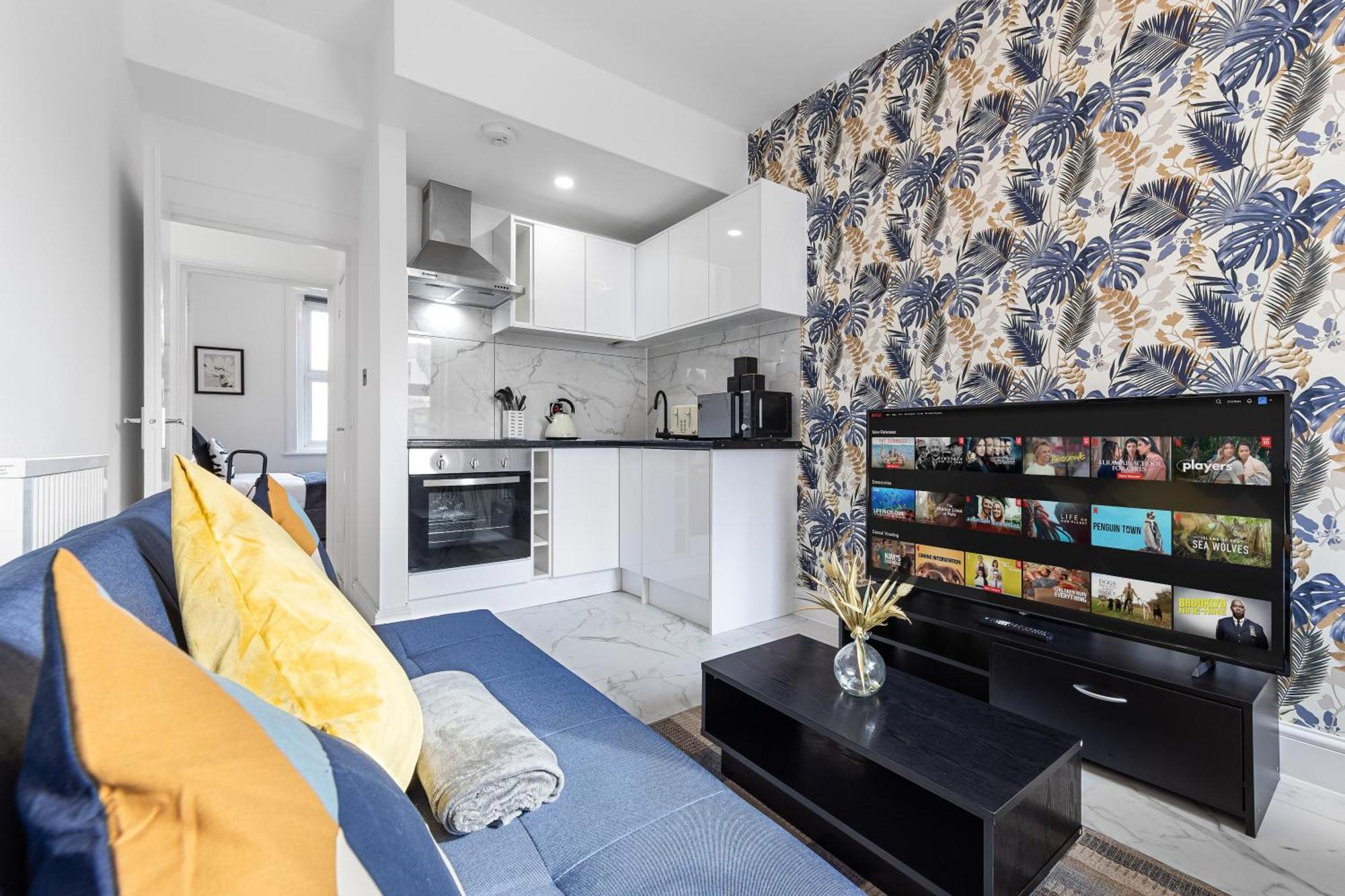 Modern 2 Bed - Sleeps 5 - Near Zoo, Camden Market, Primrose Hill - Central - Nw3 Finchley Road Apartment London