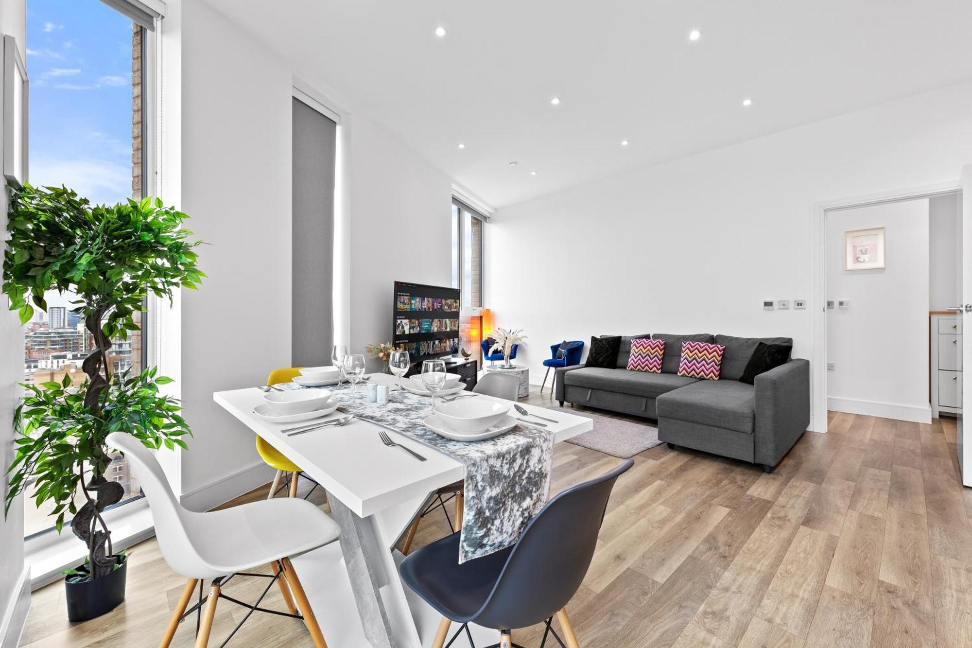 Apartment Battersea Penthouse Sleep 9 Wh London