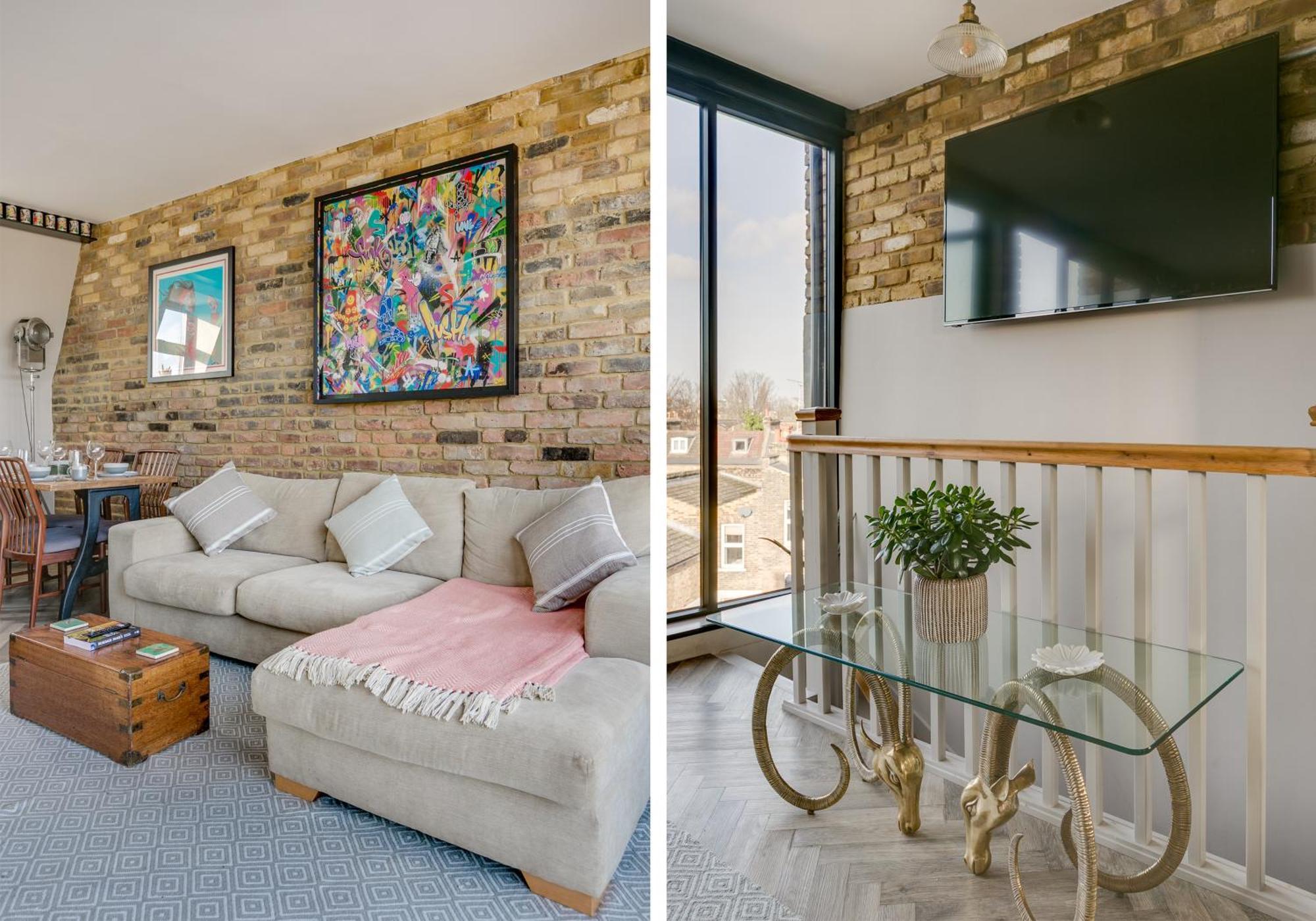 Stylish 2 Bed Flat With Balcony Great Views Nrtube