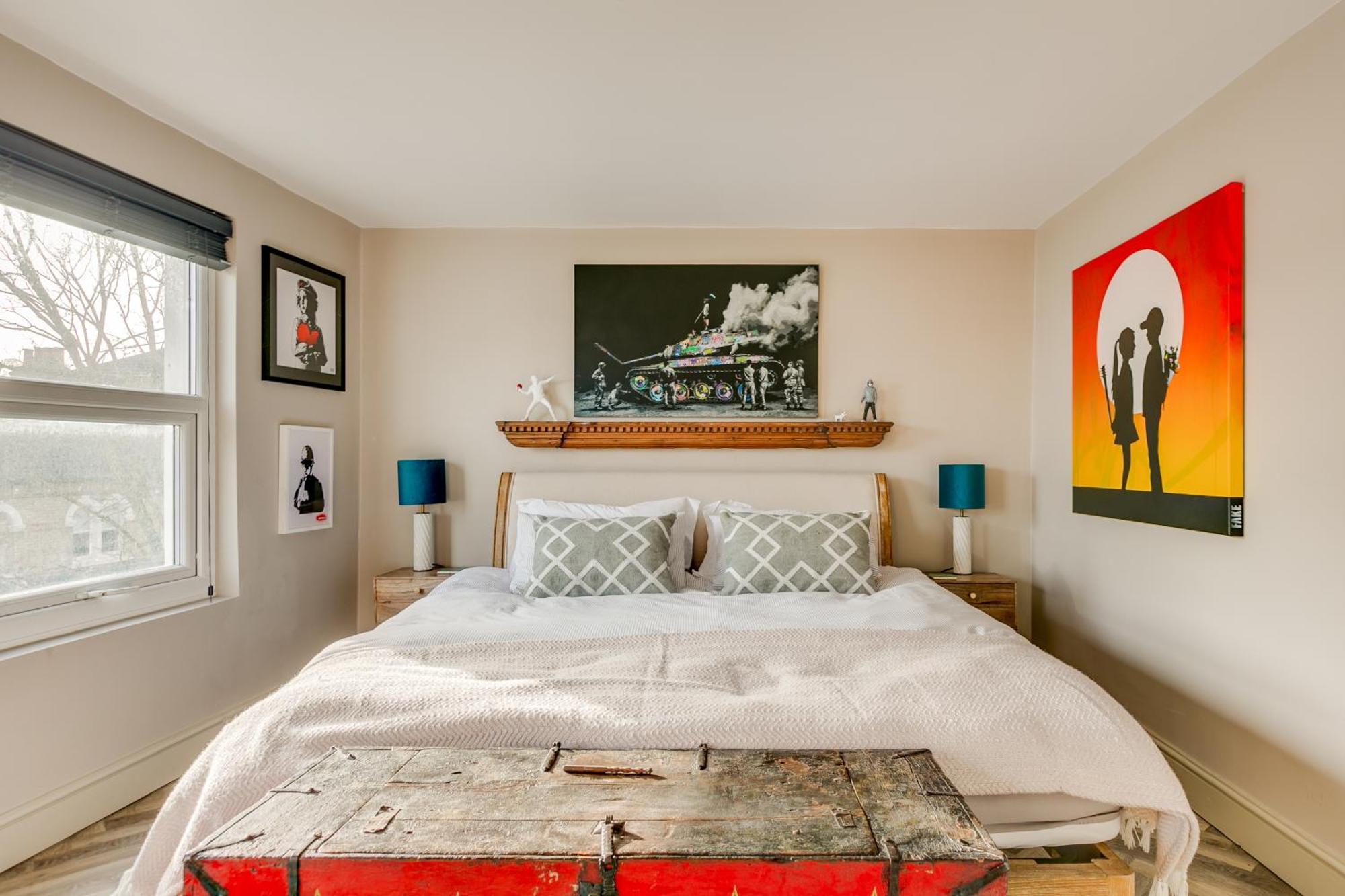 Stylish 2 Bed Flat With Balcony Great Views Nrtube * Londres