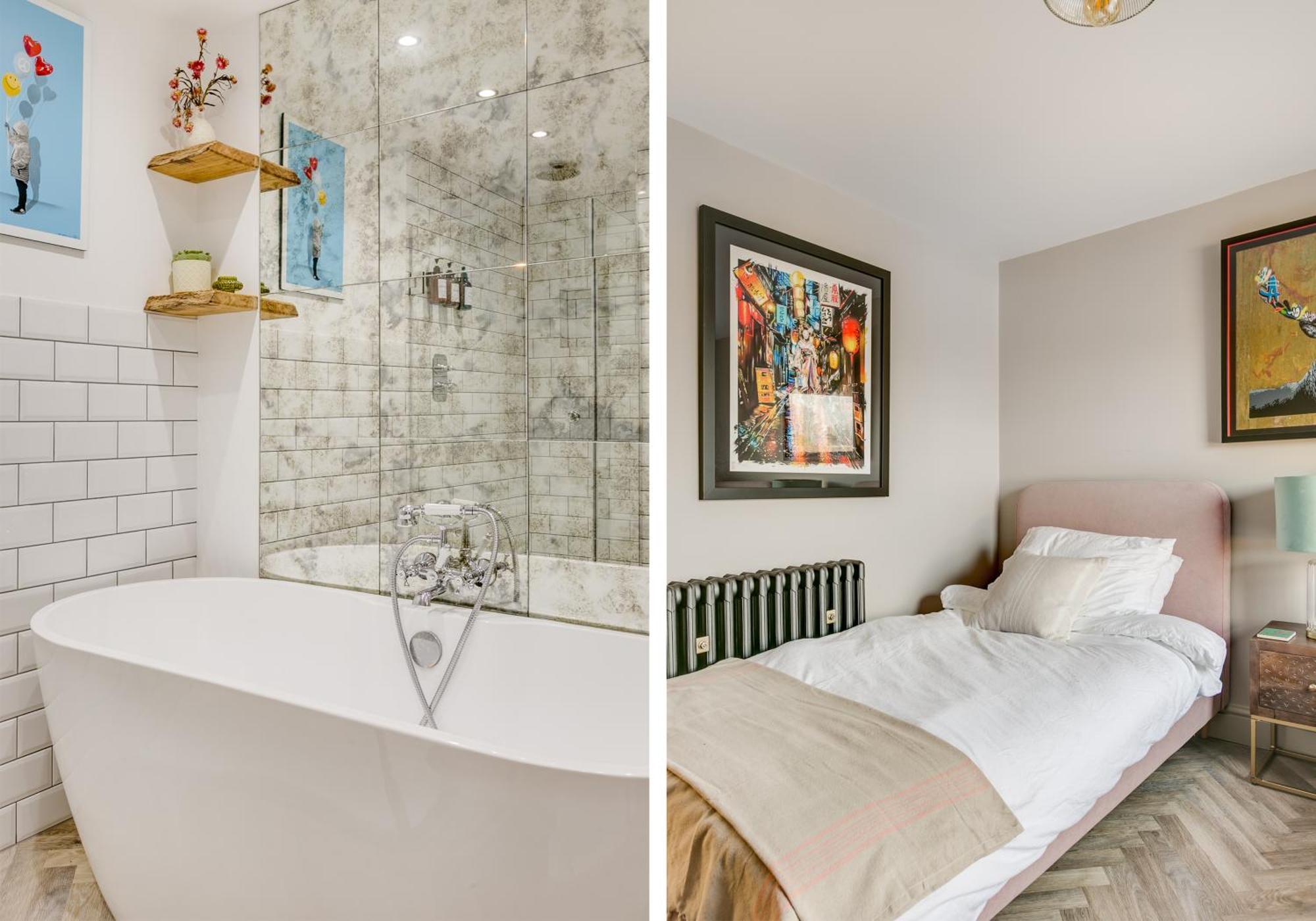 Stylish 2 Bed Flat With Balcony Great Views Nrtube Apartamento