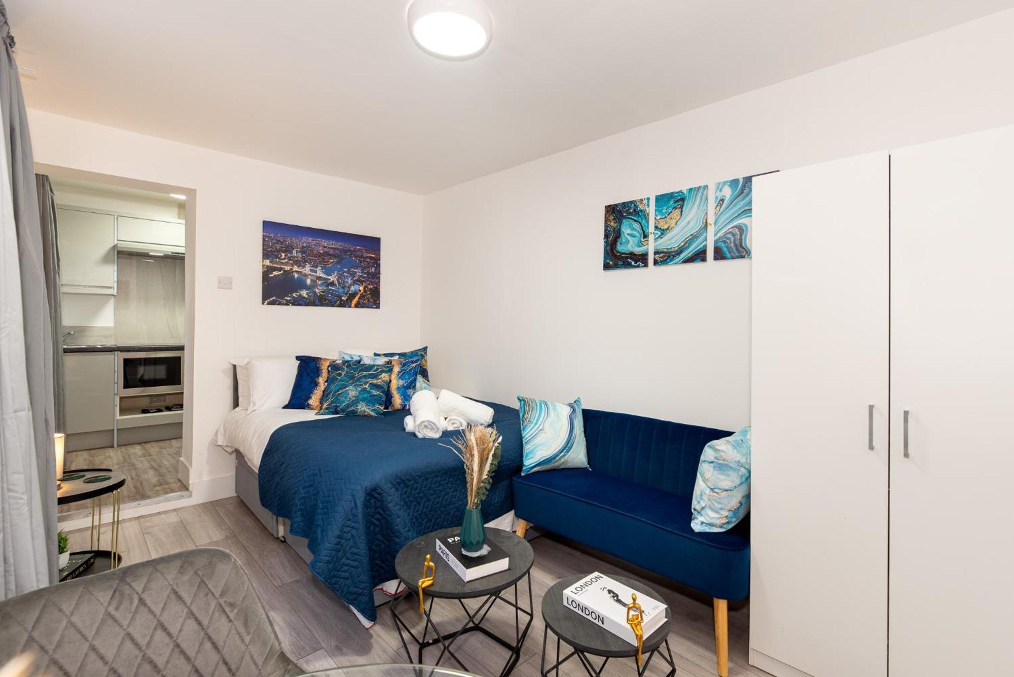 Cozy Ground-floor Studio, Excellent Access Londres