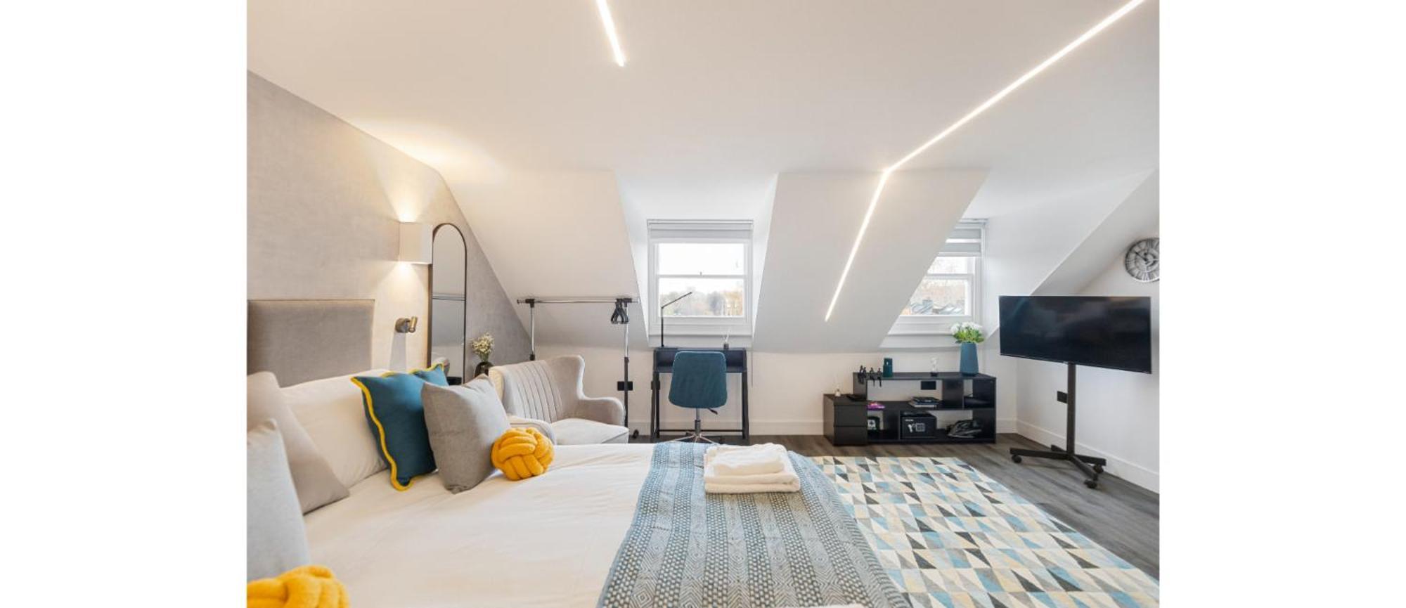 Turquoise Serenity In Appartement Londres