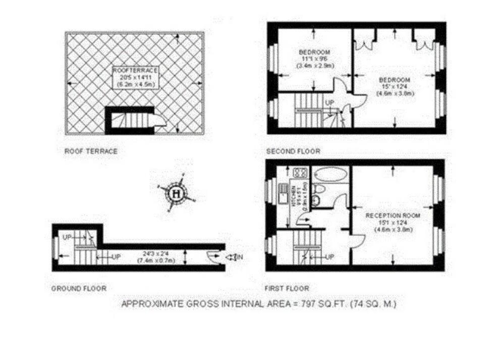Apartamento Superb Duplex In Prime Area Of