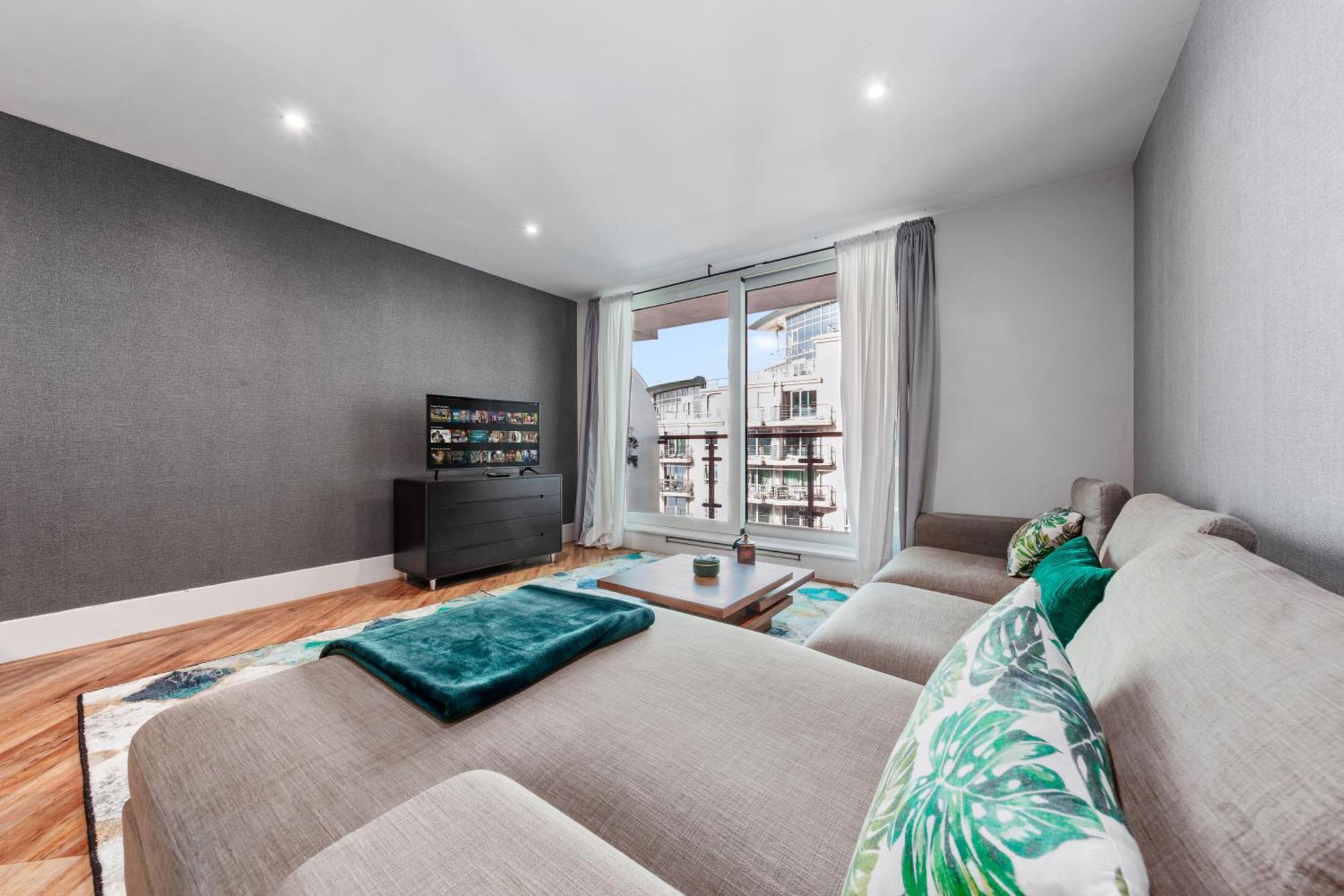Apartamento Vauxhall Large 2bedroom With Amazing River View Panoramic Balcony Londres