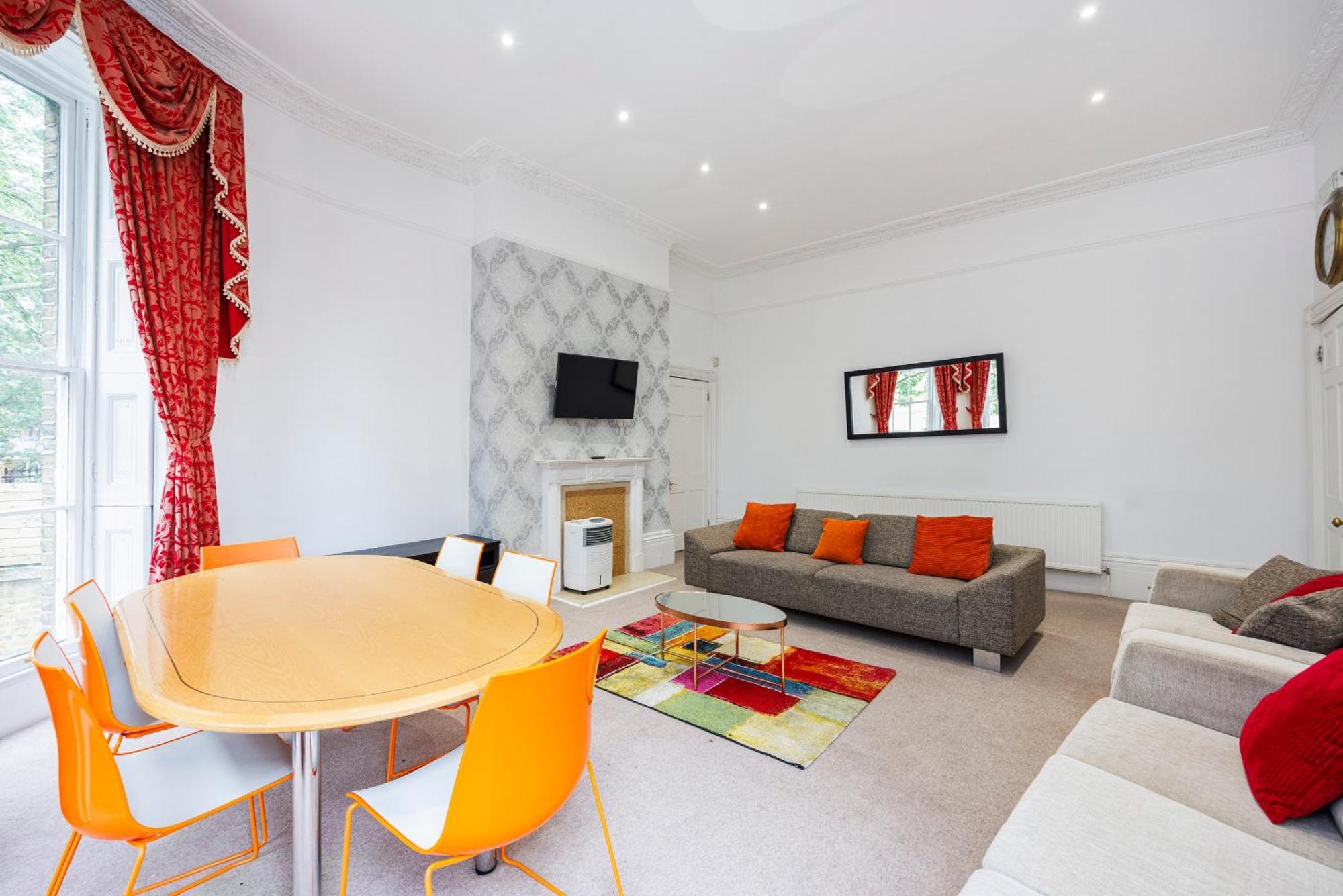 Apartamento Larger Groups Close To Excel Canarywharf 02 With Parking Londres