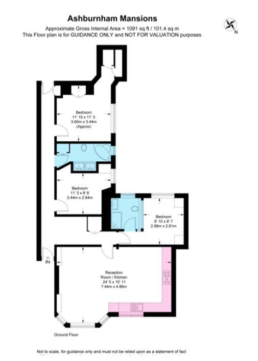 Modern Chelsea Flat, 3bd 2bath, With Parking Londres