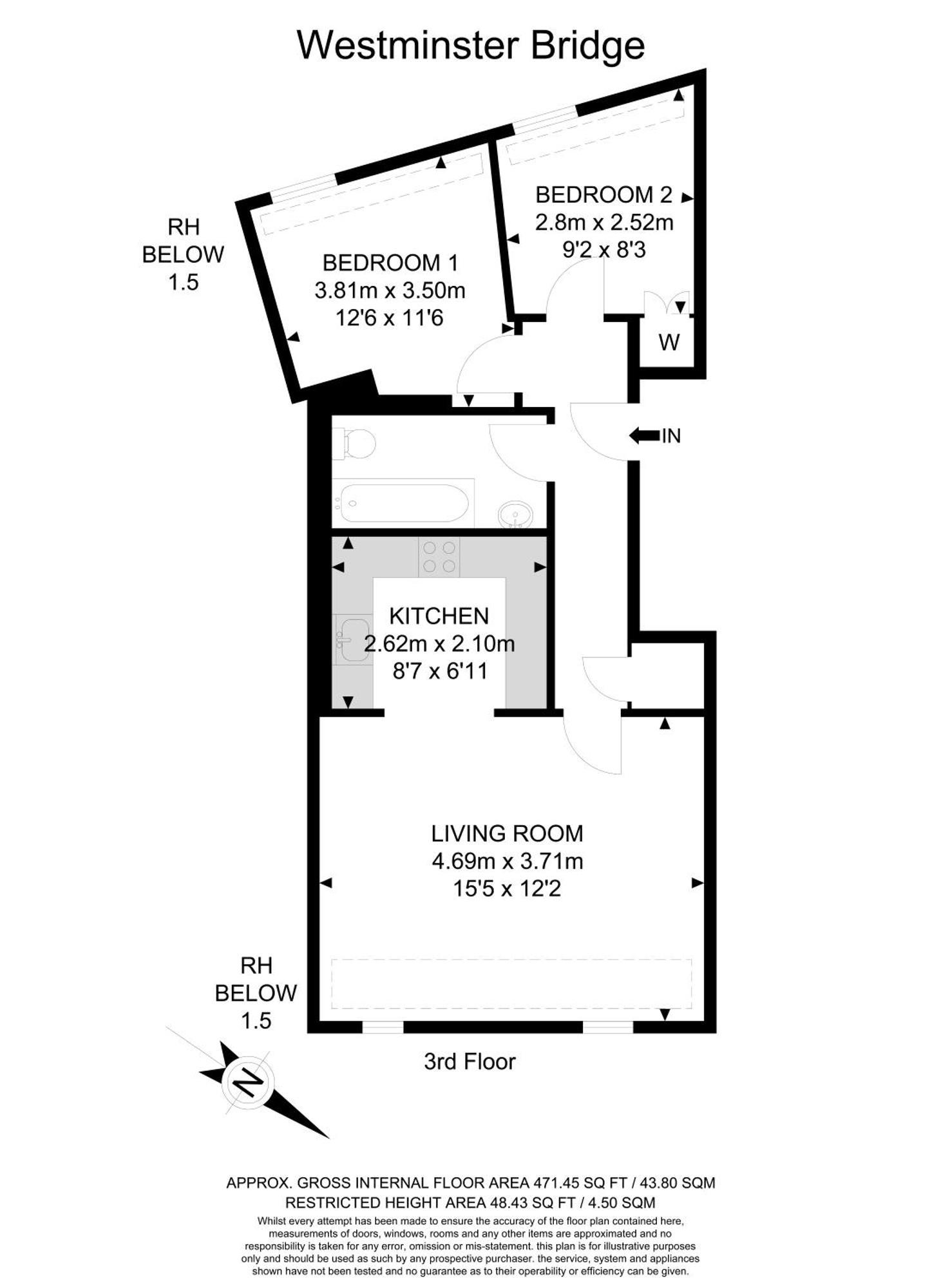 Apartamento Zone 1, Near Eye, Attractions, 2 Beds Londres