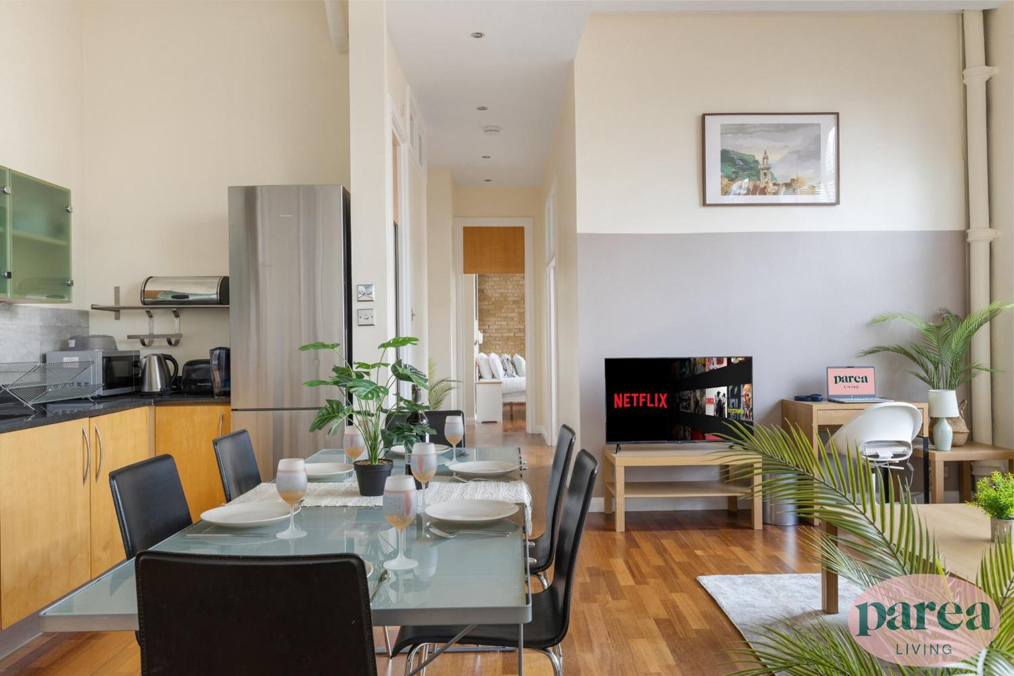 Apartamento Parea Living - Spacious 3 Bed Flat, Canary Wharf Views With Parking *
