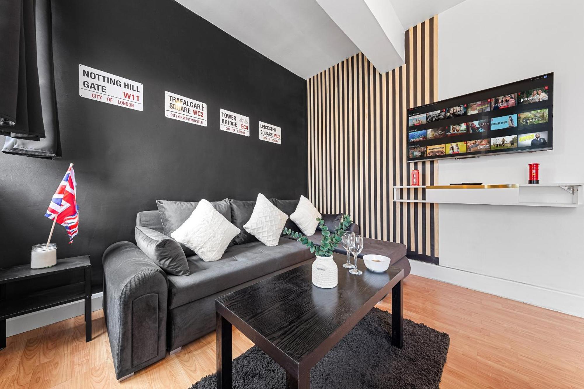 Paddington Station Paradise For Up To 4 Guests! Dream 2 Mins Walk From Station With Extra Double Sofa Bed! * Londres